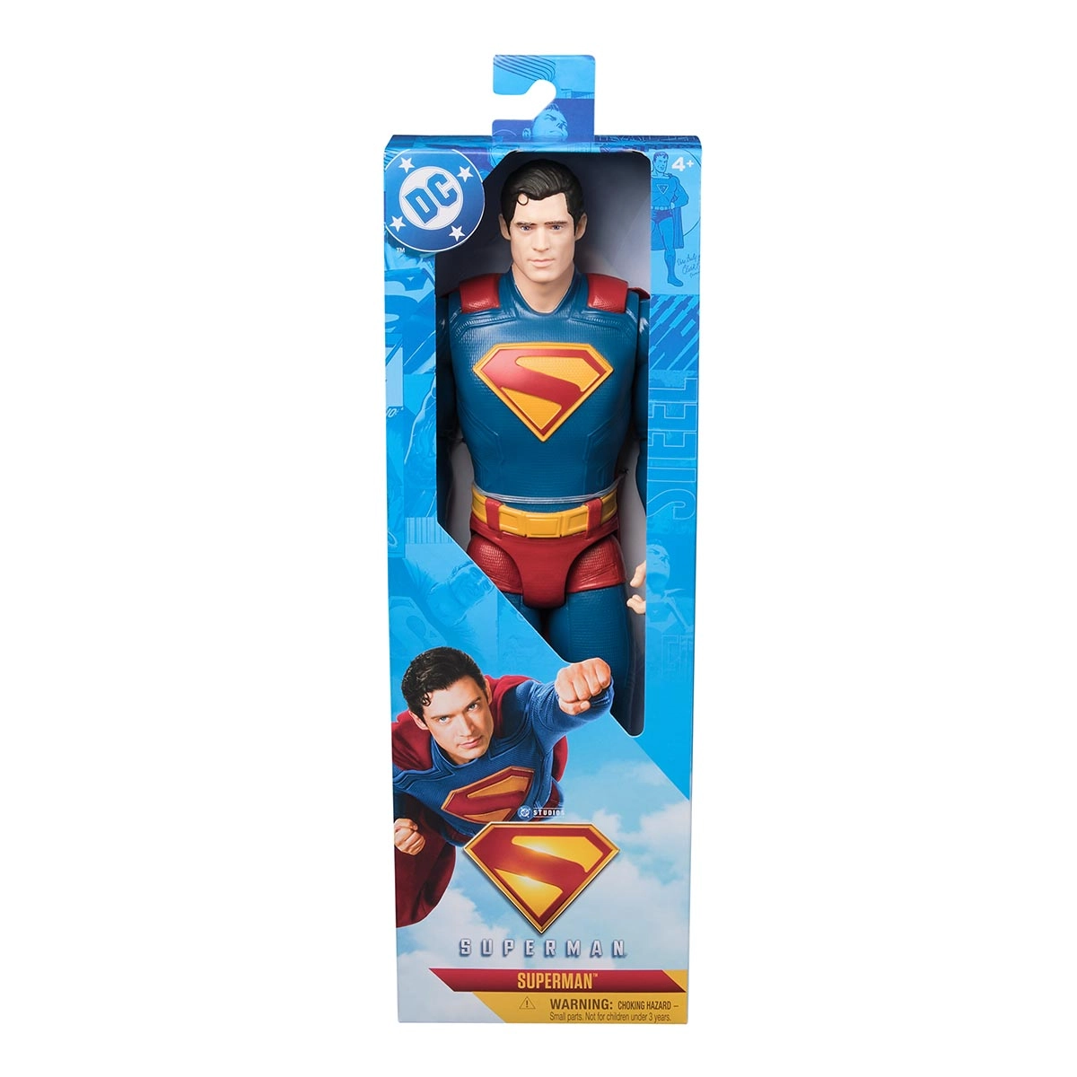 Boneco Superman de 30cm - Superman, O Filme