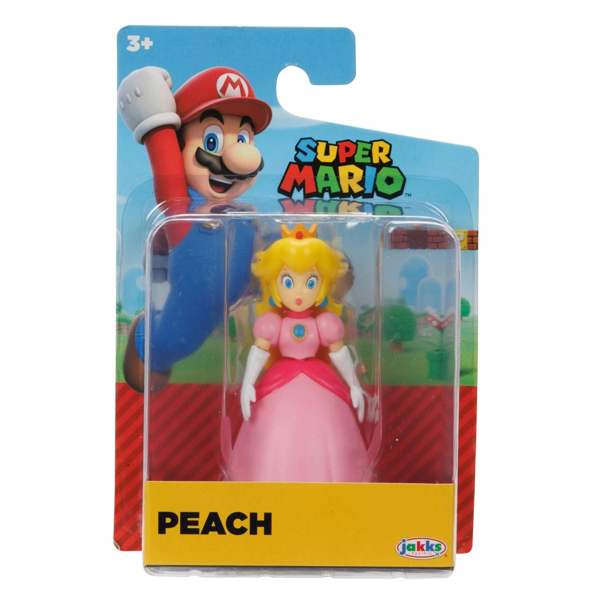 Boneco Articulado Peach de 6cm - Super Mario