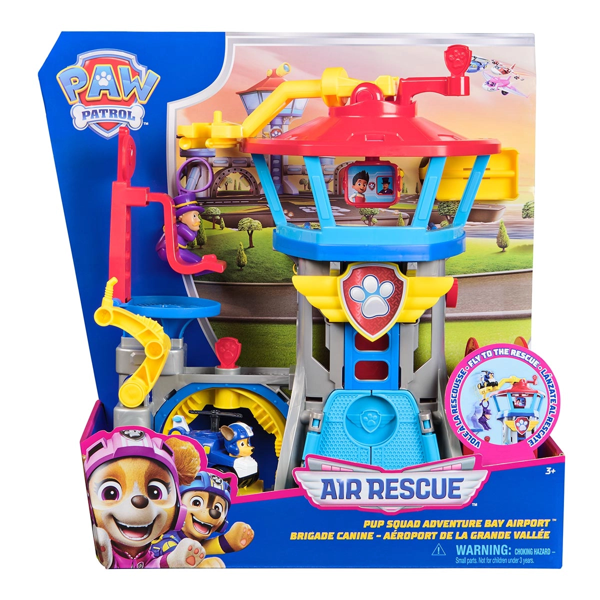 Playset Aeroporto da Baia da Aventura - Patrulha Canina