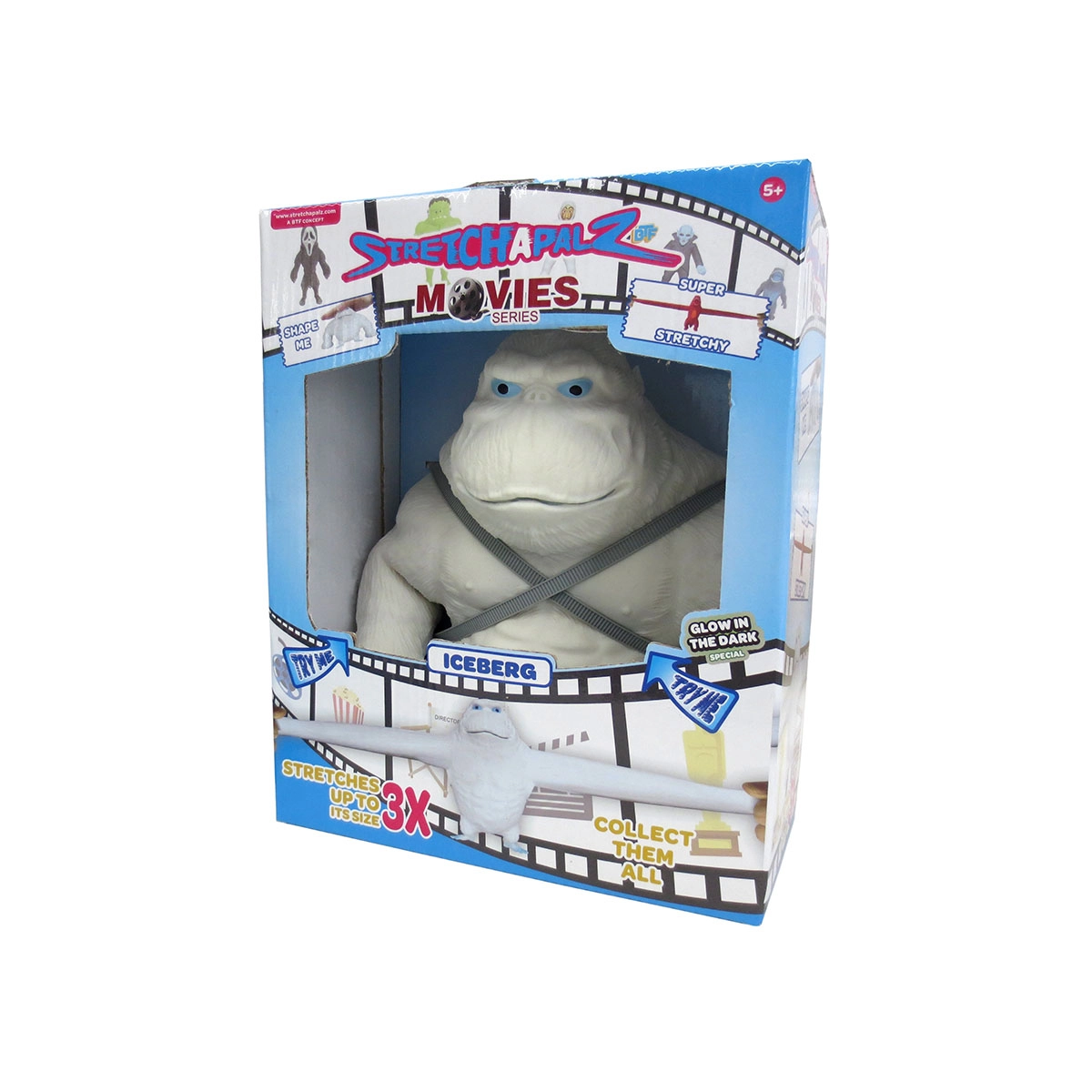 Boneco 26Cm Que Estica Iceberg - Stretchapalz Movies