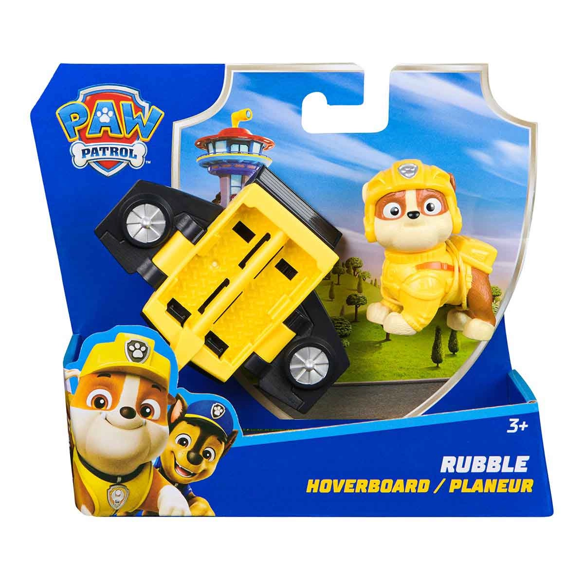 Veiculo Hoverboard com Boneco Rubble - Patrulha Canina