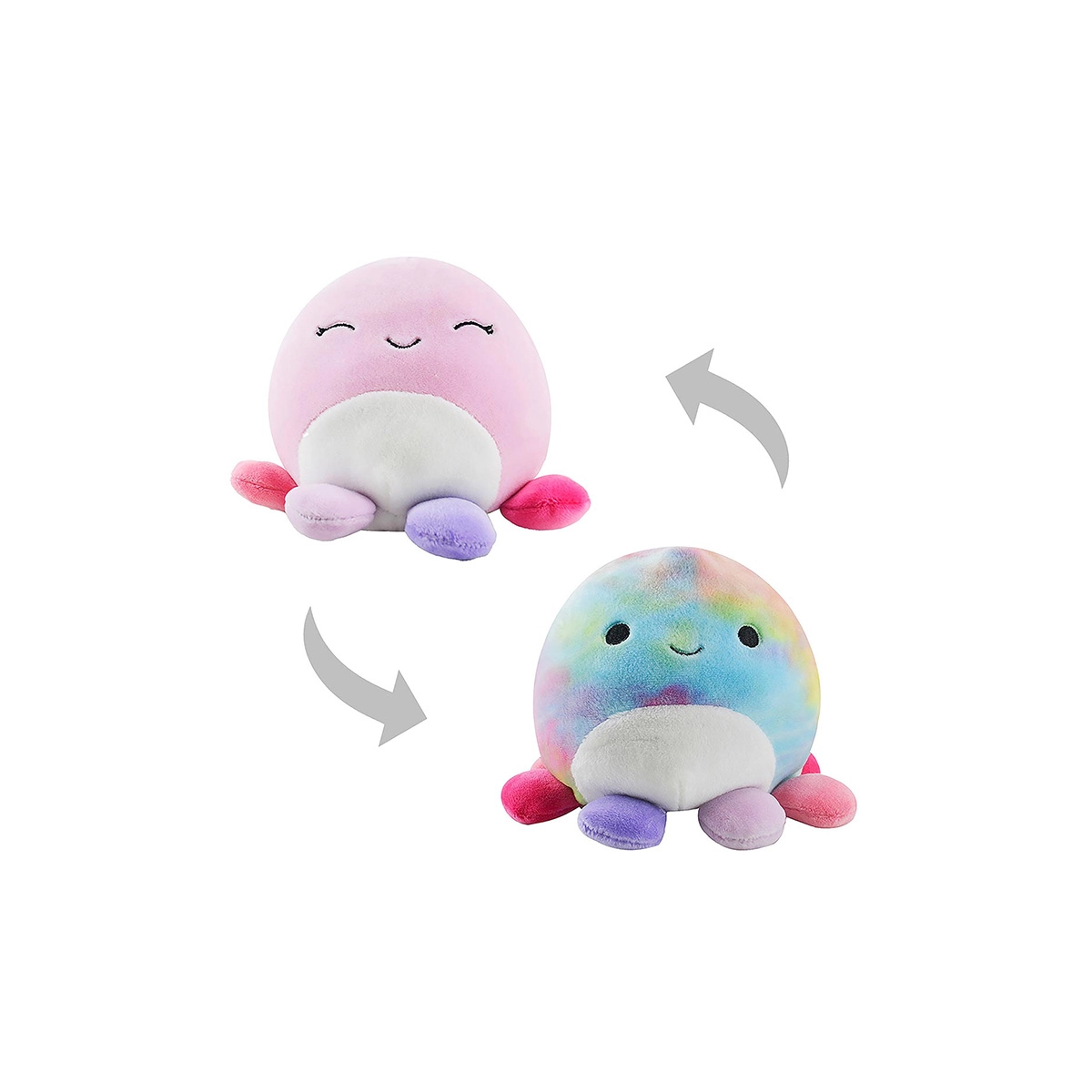 Pelúcia Squishmallows 12Cm - Flip Série 6 - Beula/Opal
