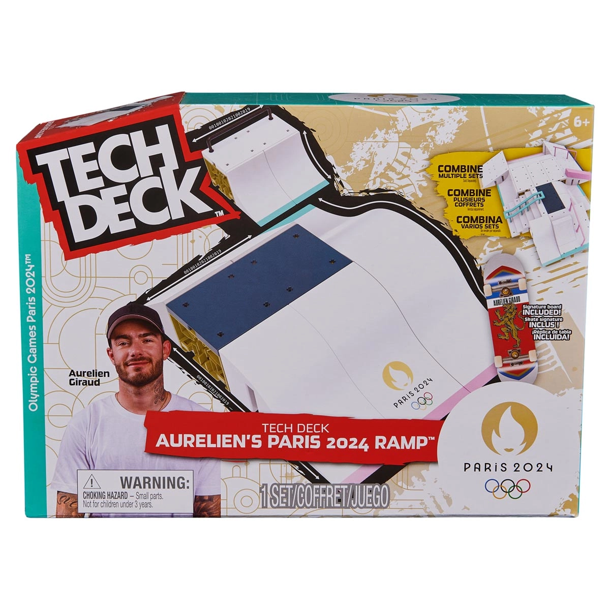 Pista De Skate De Dedo Do Aurelien Paris 2024 - Tech Deck