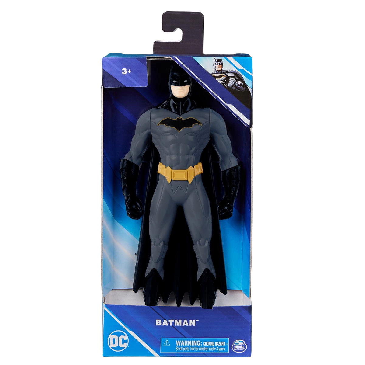 Dc Comics, Boneco Batman Clássico Cinza de 24Cm