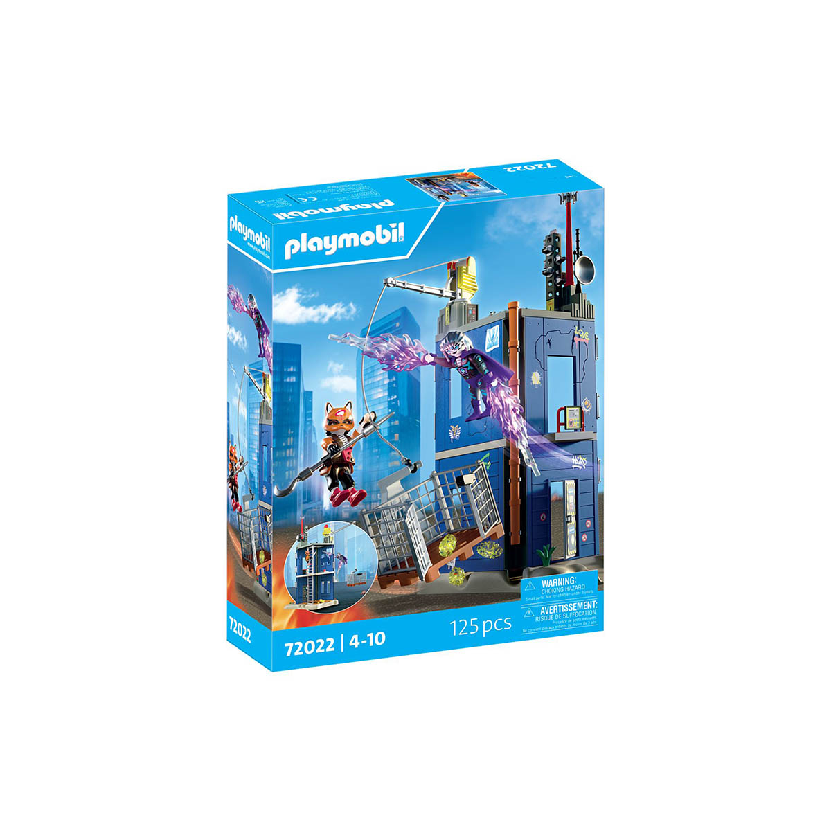 Duelo na Torre - Playmobil Heroes 72022