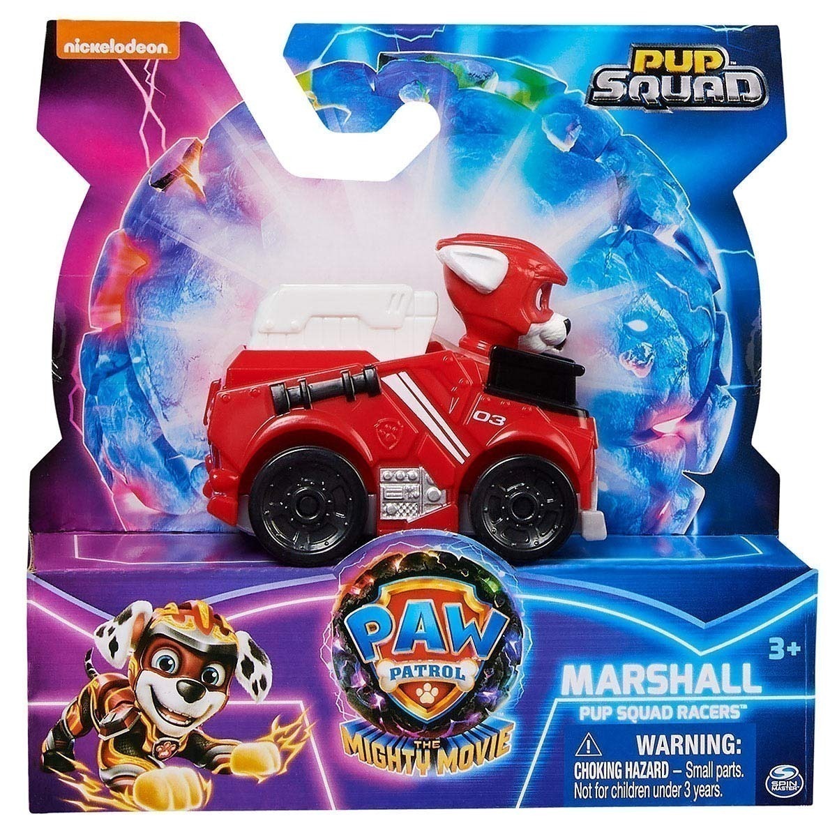Patrulha Canina - Carrinho Pup Squad Racers Do Marshall