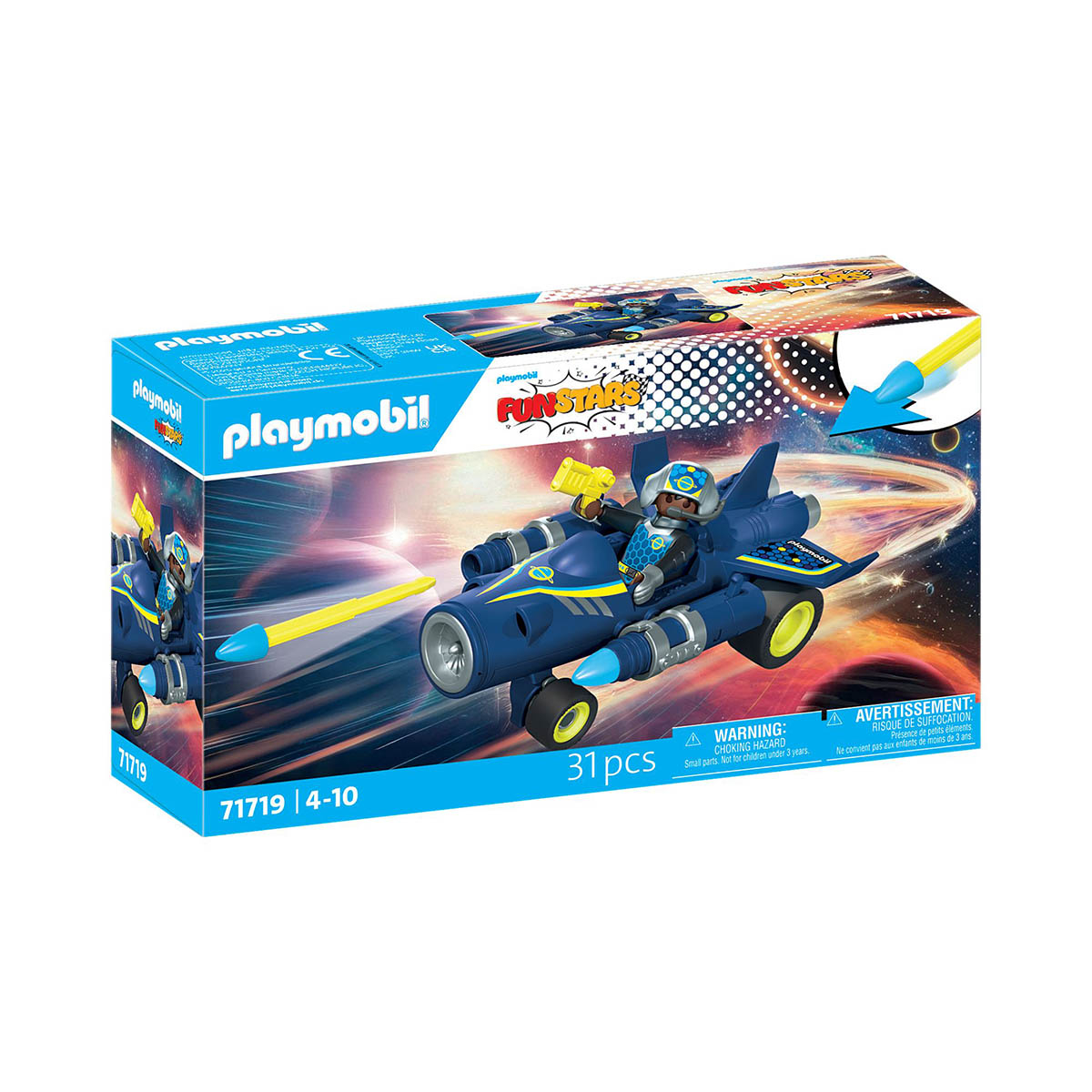 Jato Espacial de Corrida - Playmobil Funstars 71719