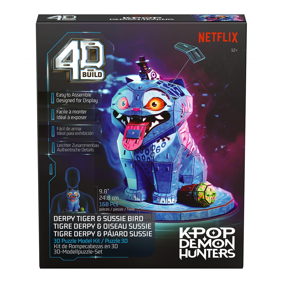 Quebra Cabeça Derpy e Sussie - 4D Build Guerreiras do Kpop