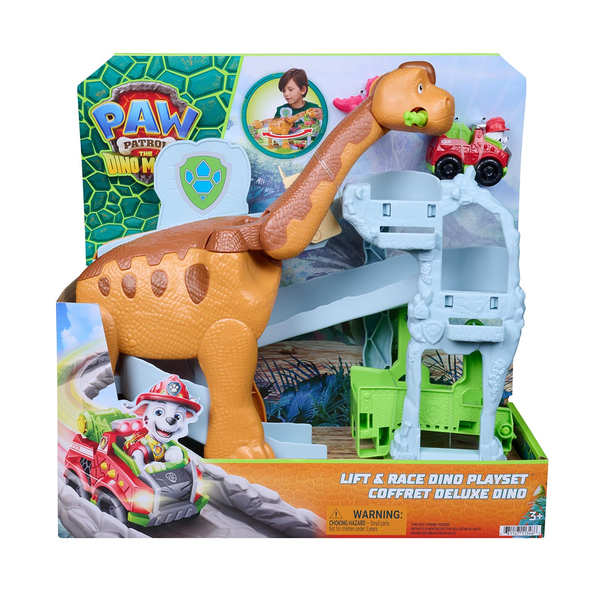 Playset Elevador de Corrida - Patrulha Canina: Uma Aventura Dino Playset Elevador de Corrida - Patrulha Canina: Uma Aventura Dino
