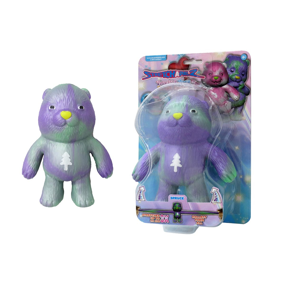 Boneco Elástico Urso Twinkle Struce De 12Cm - Stretchapalz Boneco Elástico Urso Twinkle Struce De 12Cm - Stretchapalz