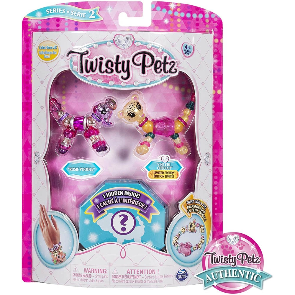Twisty Petz Surpresa - Rosie Poodle E Chi-Chi Cheetah Twisty Petz Surpresa - Rosie Poodle E Chi-Chi Cheetah