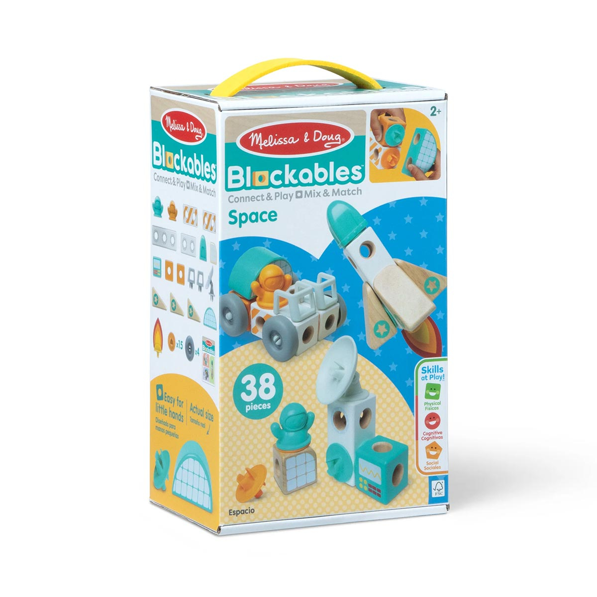 Blocos de Construção do Espaço - Melissa & Doug Blocos de Construção do Espaço - Melissa & Doug