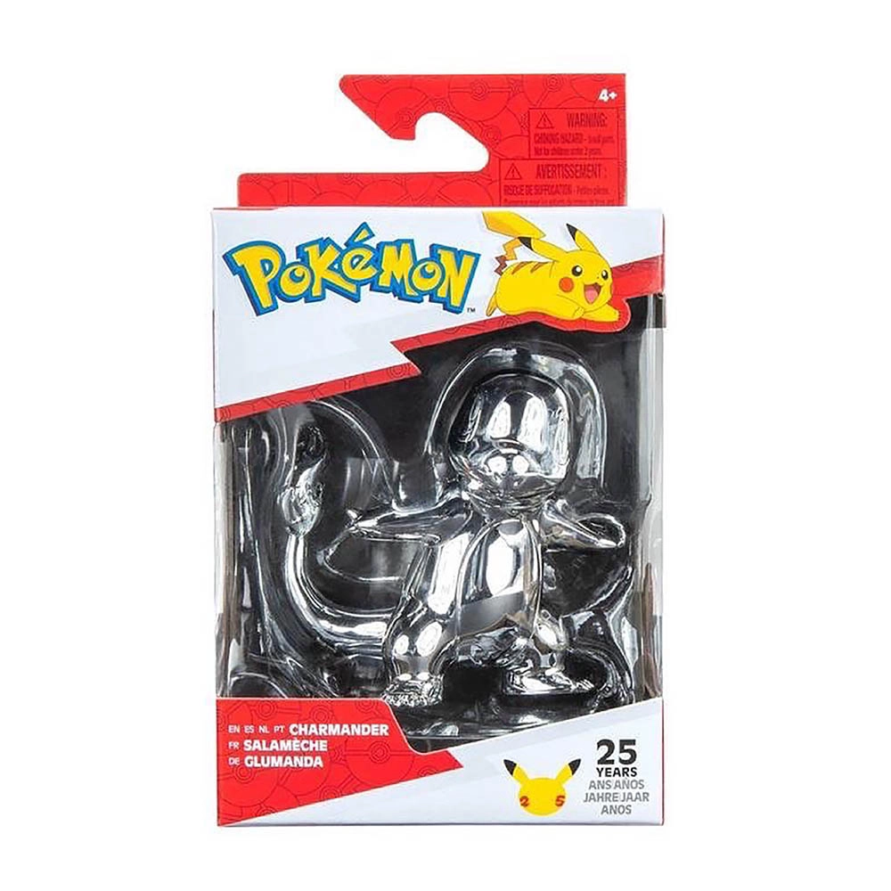 Pokemon - Celebrate Figuras De Batalha Prata - Charmander