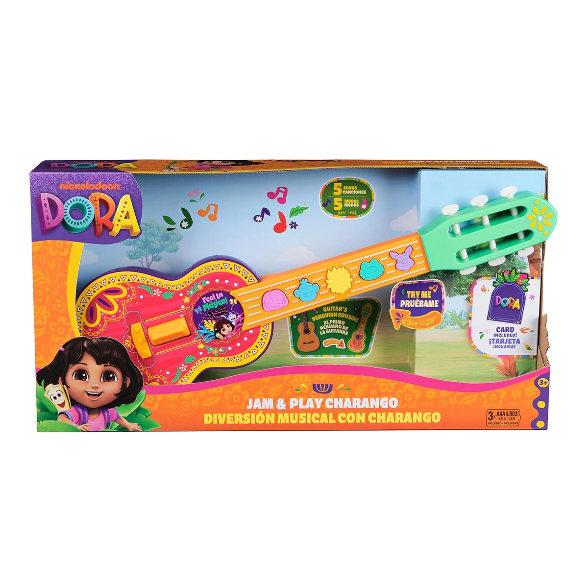 Dora Aventureira - Charango 48cm Interativo