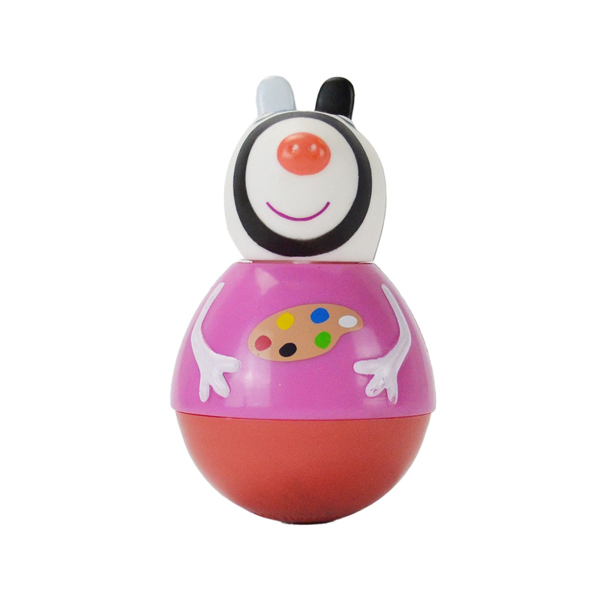 Boneca Zoe Zebra 8cm - Weebles - Peppa Pig Boneca Zoe Zebra 8cm - Weebles - Peppa Pig