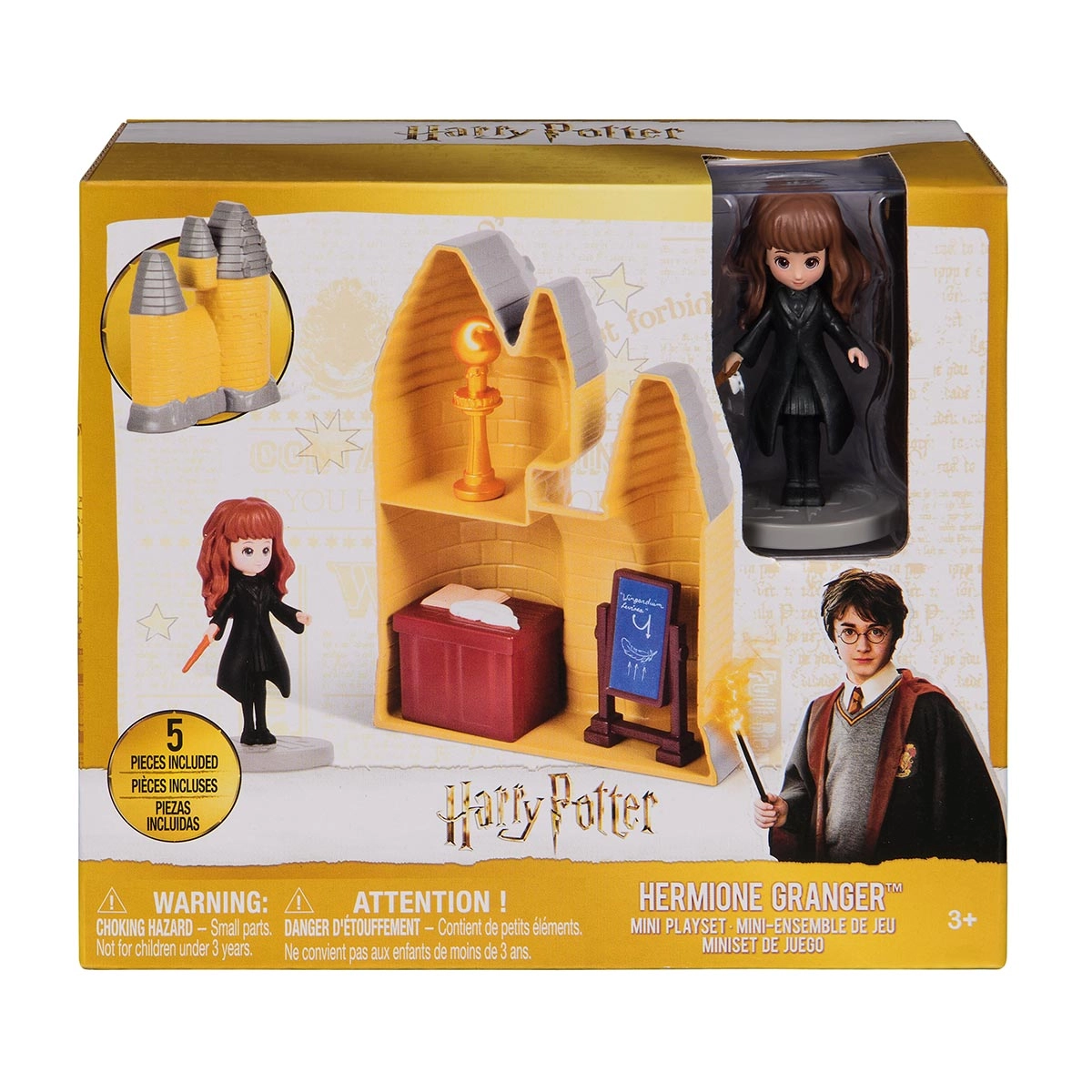 Mini Playset com Boneca Hermione - Harry Potter Mini Playset com Boneca Hermione - Harry Potter
