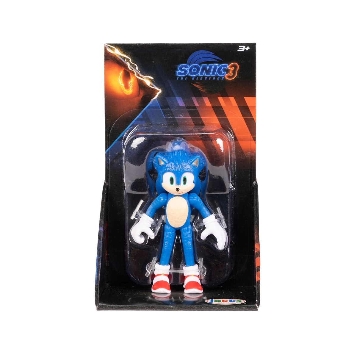 Boneco Sonic De 6Cm - Sonic 3: O Filme Boneco Sonic De 6Cm - Sonic 3: O Filme