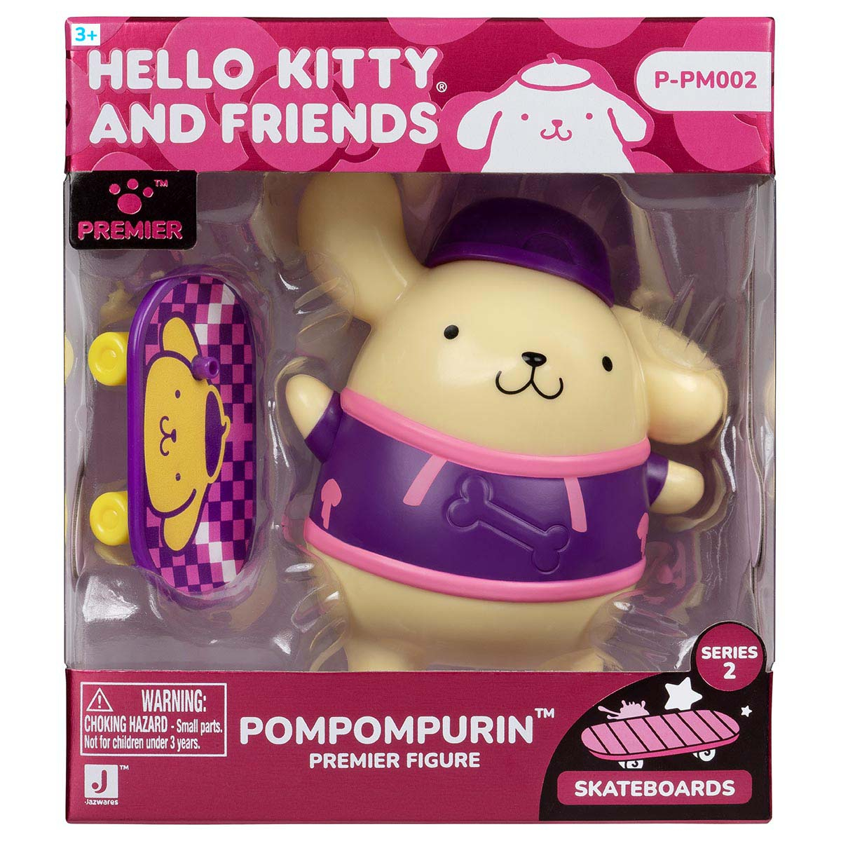 Boneca Premium Pompompurin Skatista De 10Cm - Hello Kitty Boneca Premium Pompompurin Skatista De 10Cm - Hello Kitty
