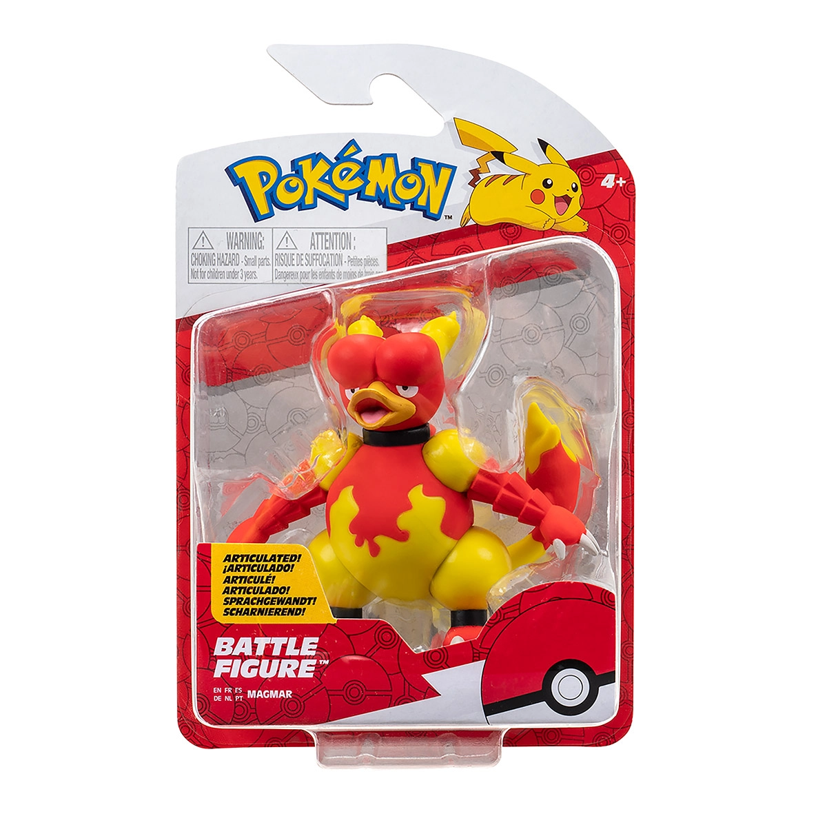 Pokémon - Figura De Ação Do Magmar - Sunny