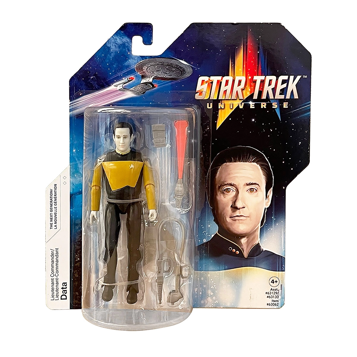 Star Trek Jornada Nas Estrelas Boneco 12Cm - Data