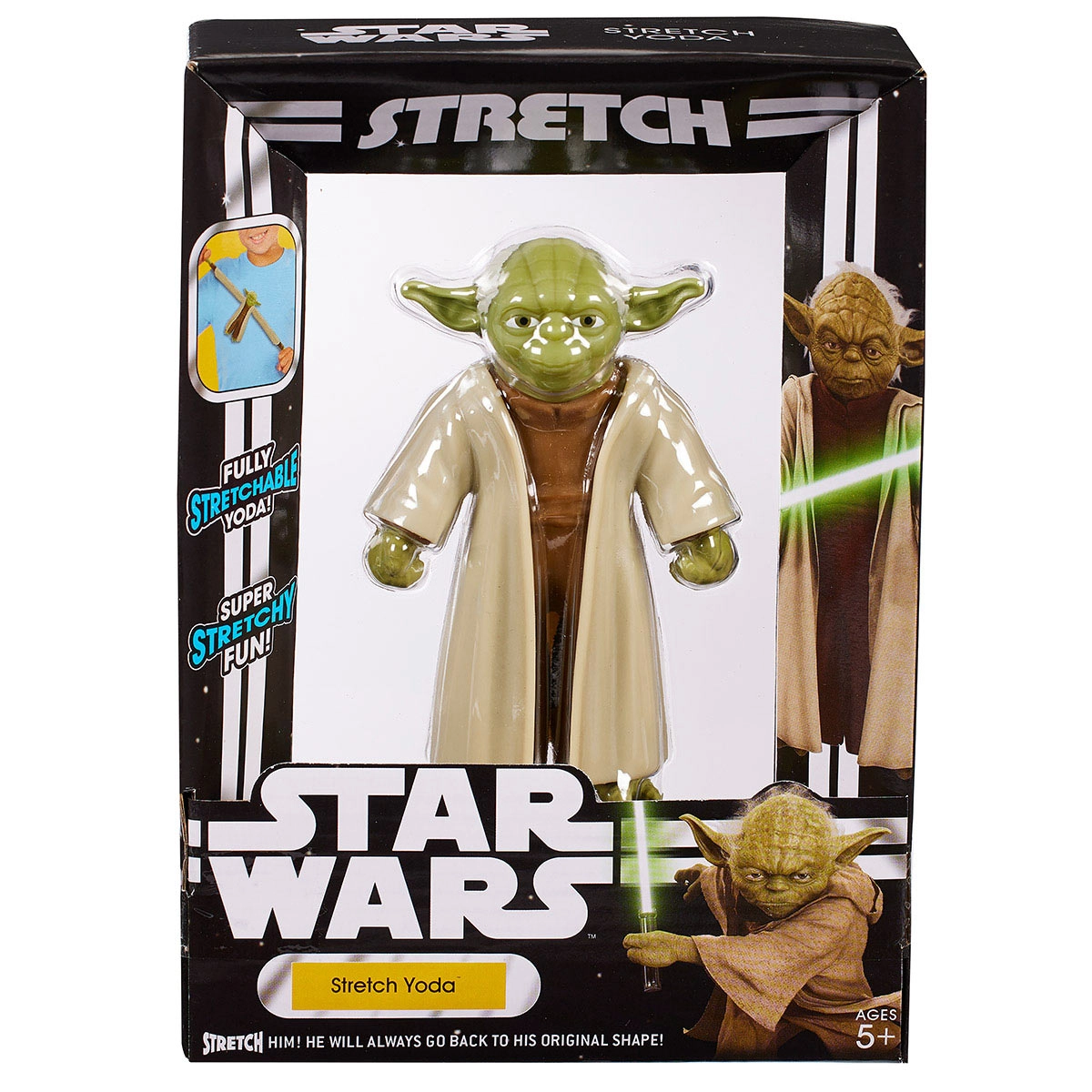 Stretch - Boneco Elástico De 12Cm Do Yoda - Star Wars