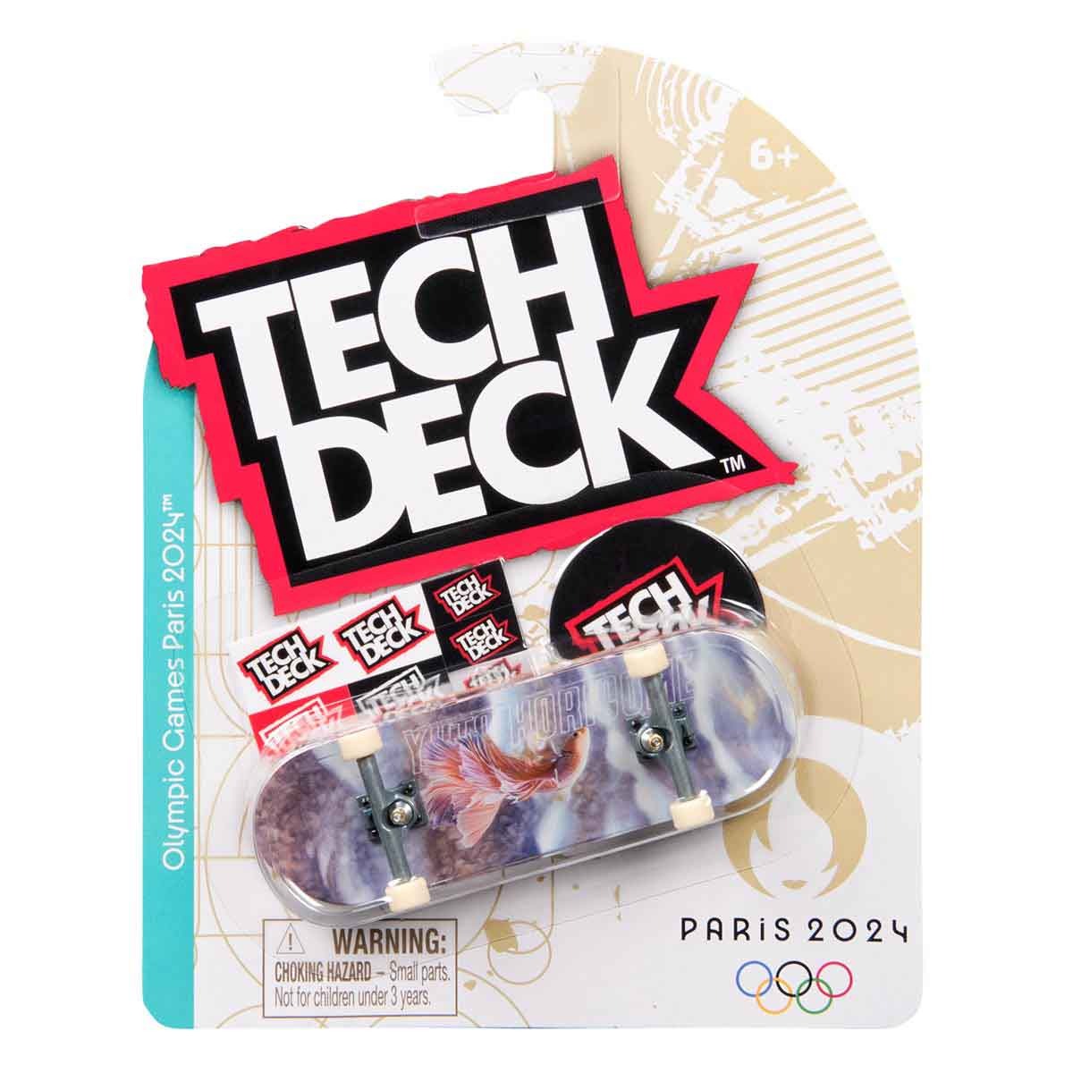 Skate De Dedo Yuto Horigome Coleção Paris 2024 - Tech Deck