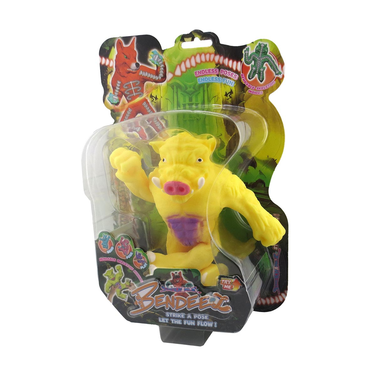 Boneco Elástico Savrik de 12cm - Stretchapalz Bendeel Boneco Elástico Savrik de 12cm - Stretchapalz Bendeel
