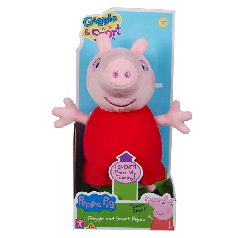 Pelúcia Interativa Com Sons E Movimento - Peppa Pig