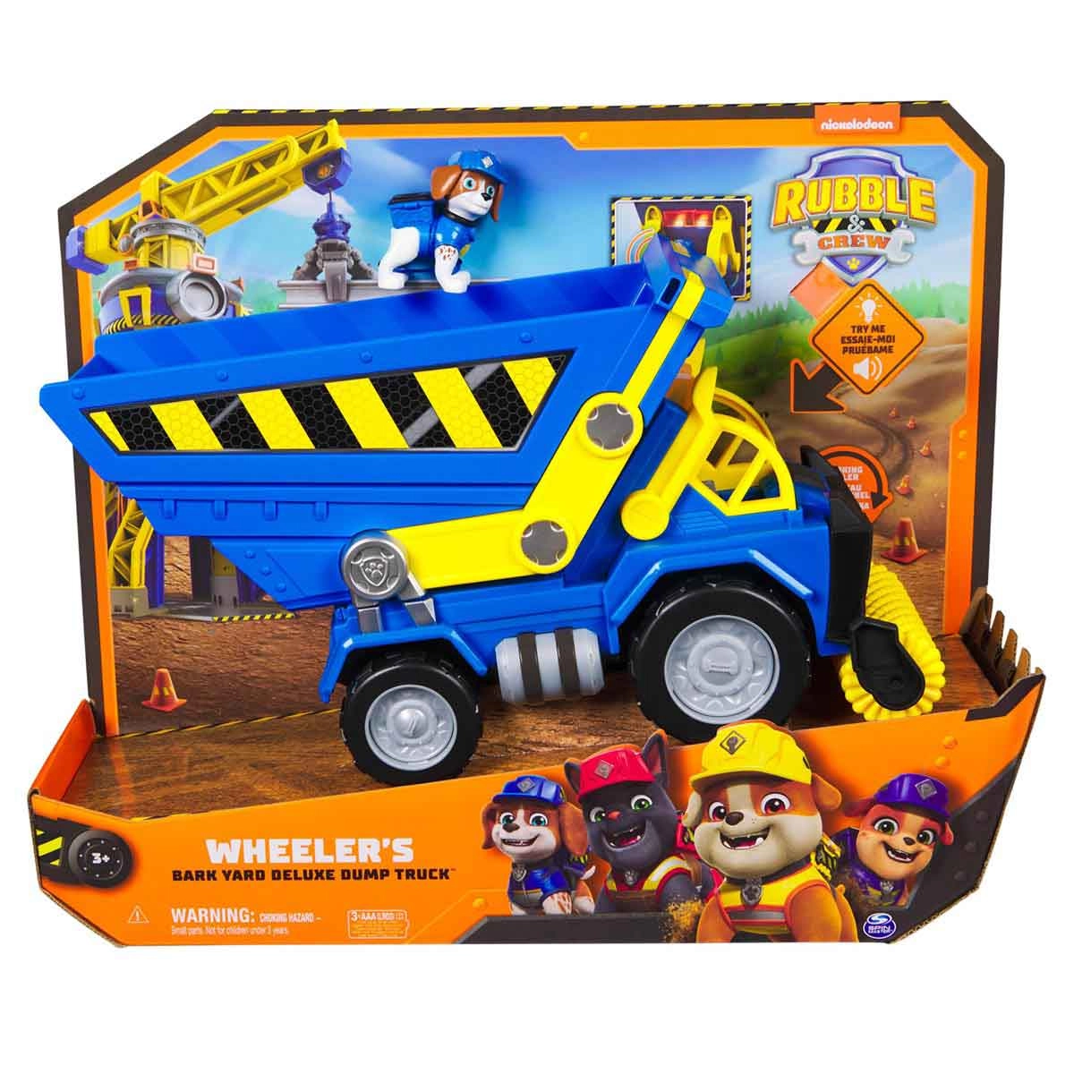Caminhão Basculante Deluxe Do Wheeler - Rubble E Sua Turma