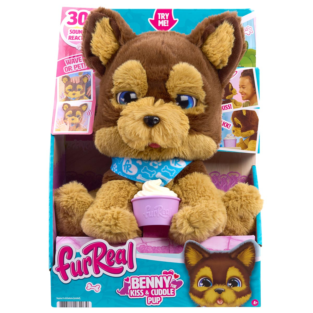 Pelúcia Interativa Yorkie Benny - Fur Real