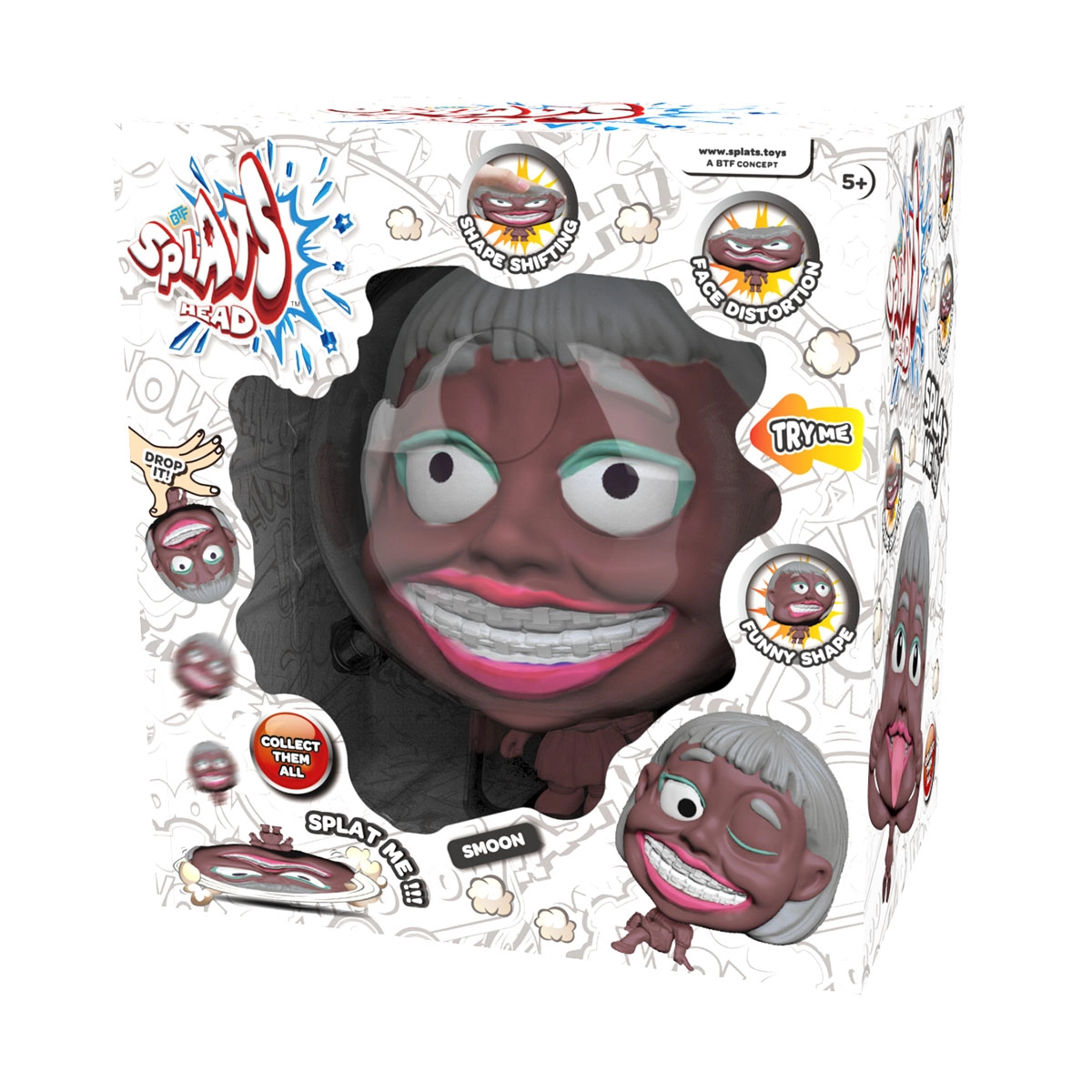 Splats Head - Boneco De 11Cm - Smoon