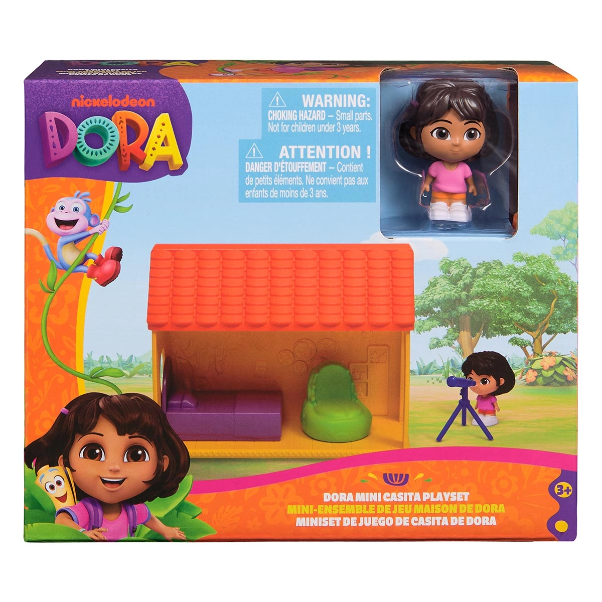 Mini Playset Casita com Boneca Dora - Dora Aventureira Mini Playset Casita com Boneca Dora - Dora Aventureira