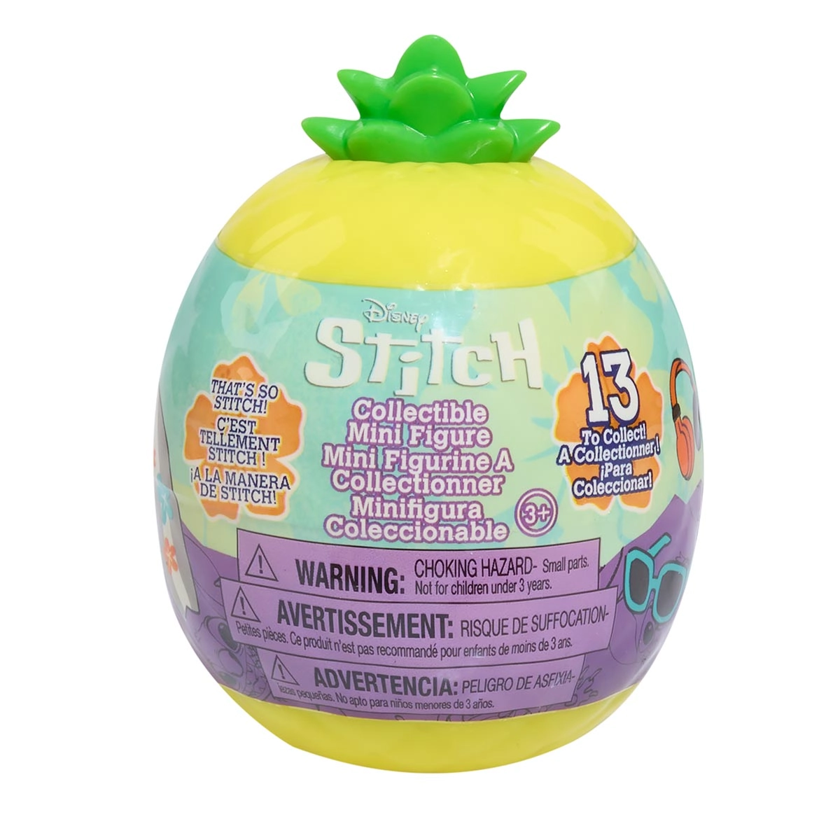 Stitch - Capsula Com 1 Mini Boneco Surpresa - Sunny