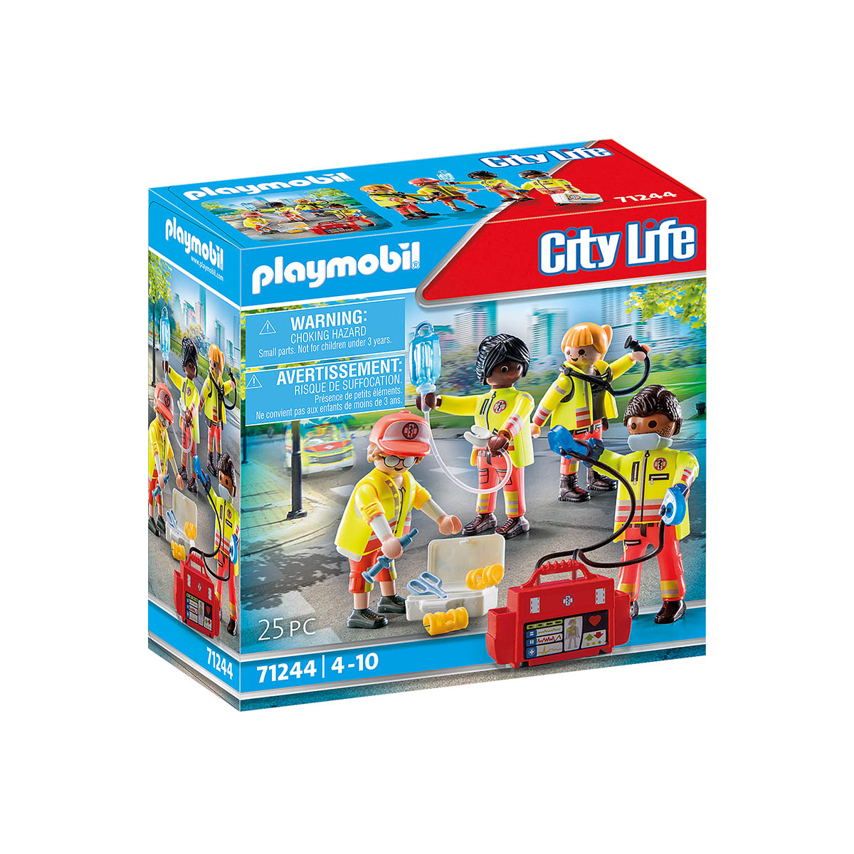 Equipe Médica - Playmobil City Life 71244 Equipe Médica - Playmobil City Life 71244