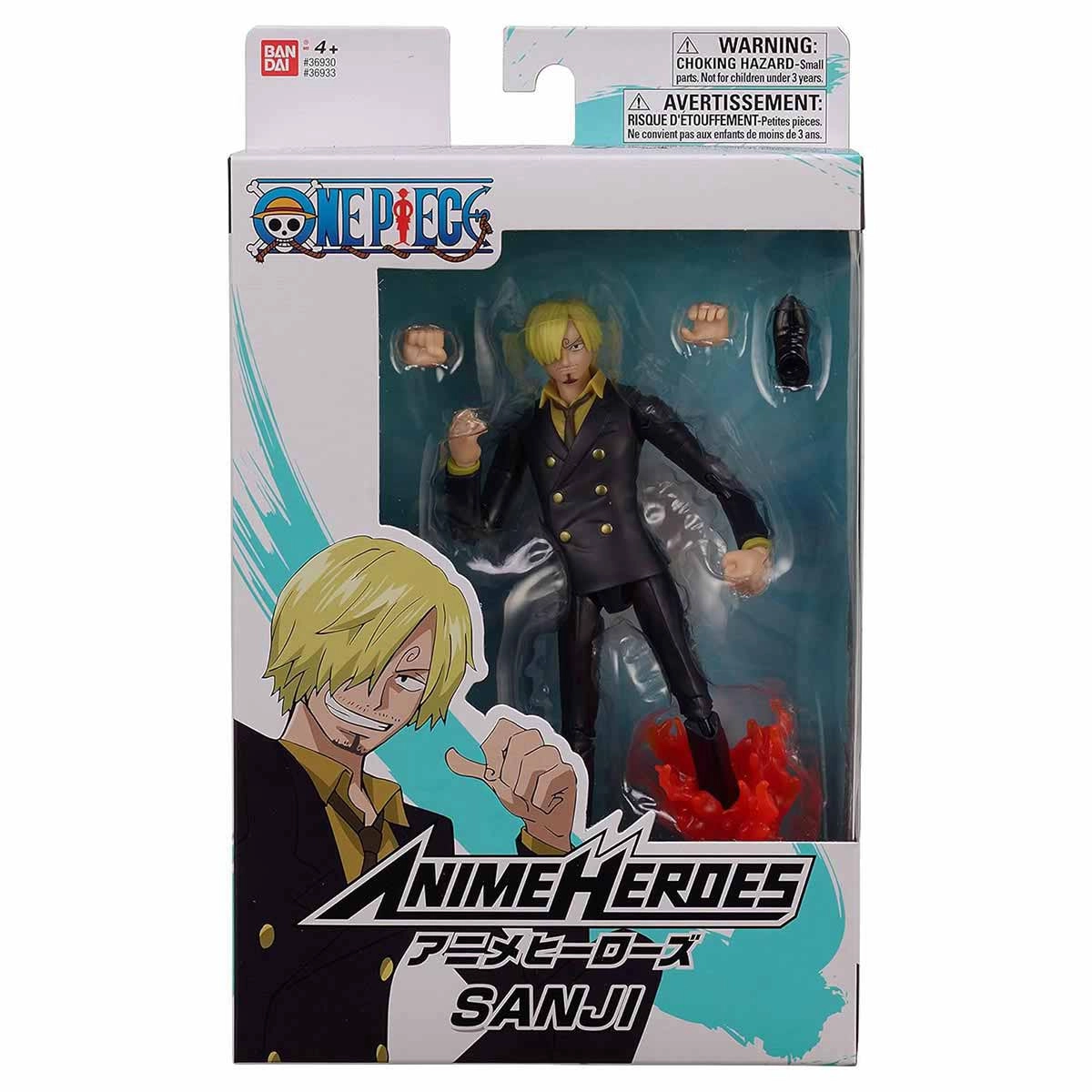 Boneco Articulado Sanji De 16Cm Colecionável - One Piece Boneco Articulado Sanji De 16Cm Colecionável - One Piece