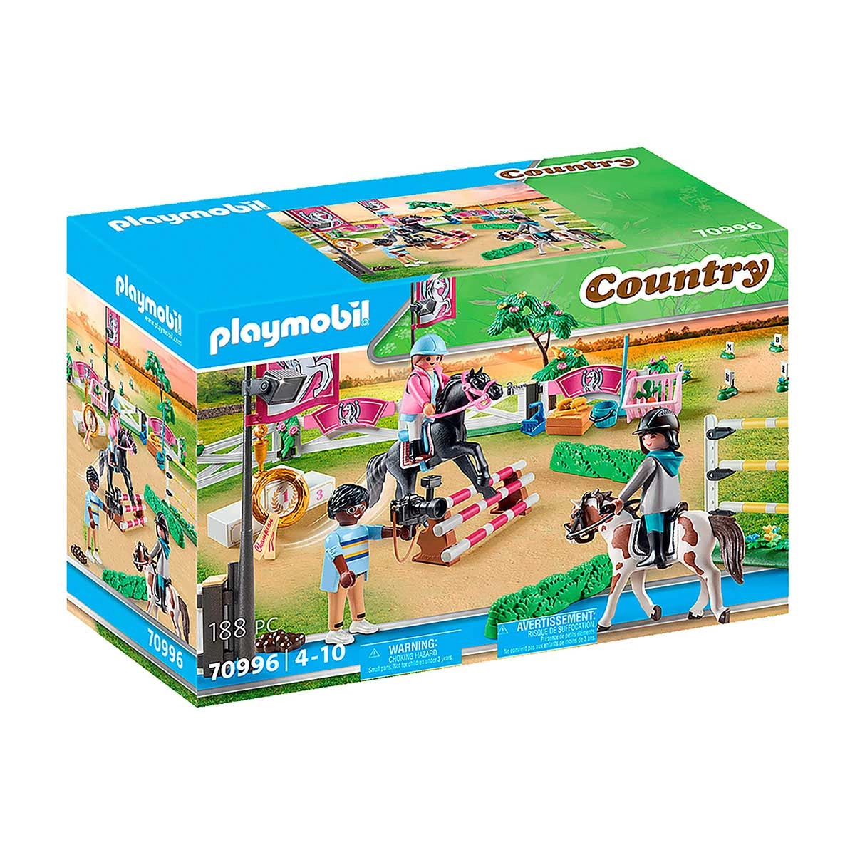 Playmobil - Toneio De Equitação - Country - 70996