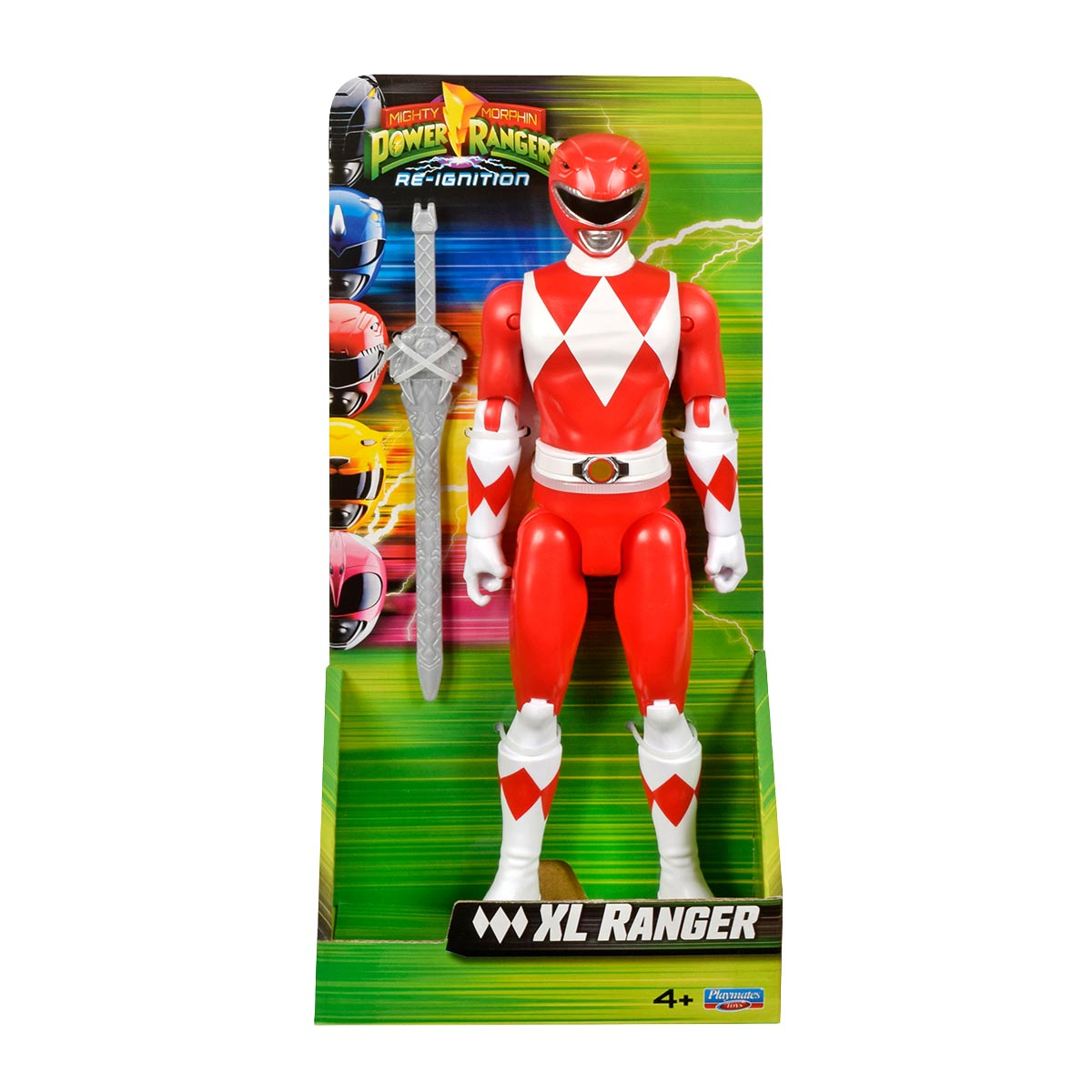 Boneco do Ranger Vermelho de 24cm - Power Rangers Re-Ignition Boneco do Ranger Vermelho de 24cm - Power Rangers Re-Ignition