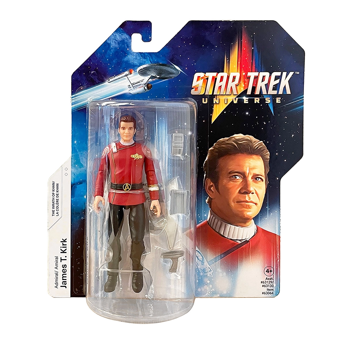 Star Trek Jornada Nas Estrelas Boneco 12Cm - James T. Kirk