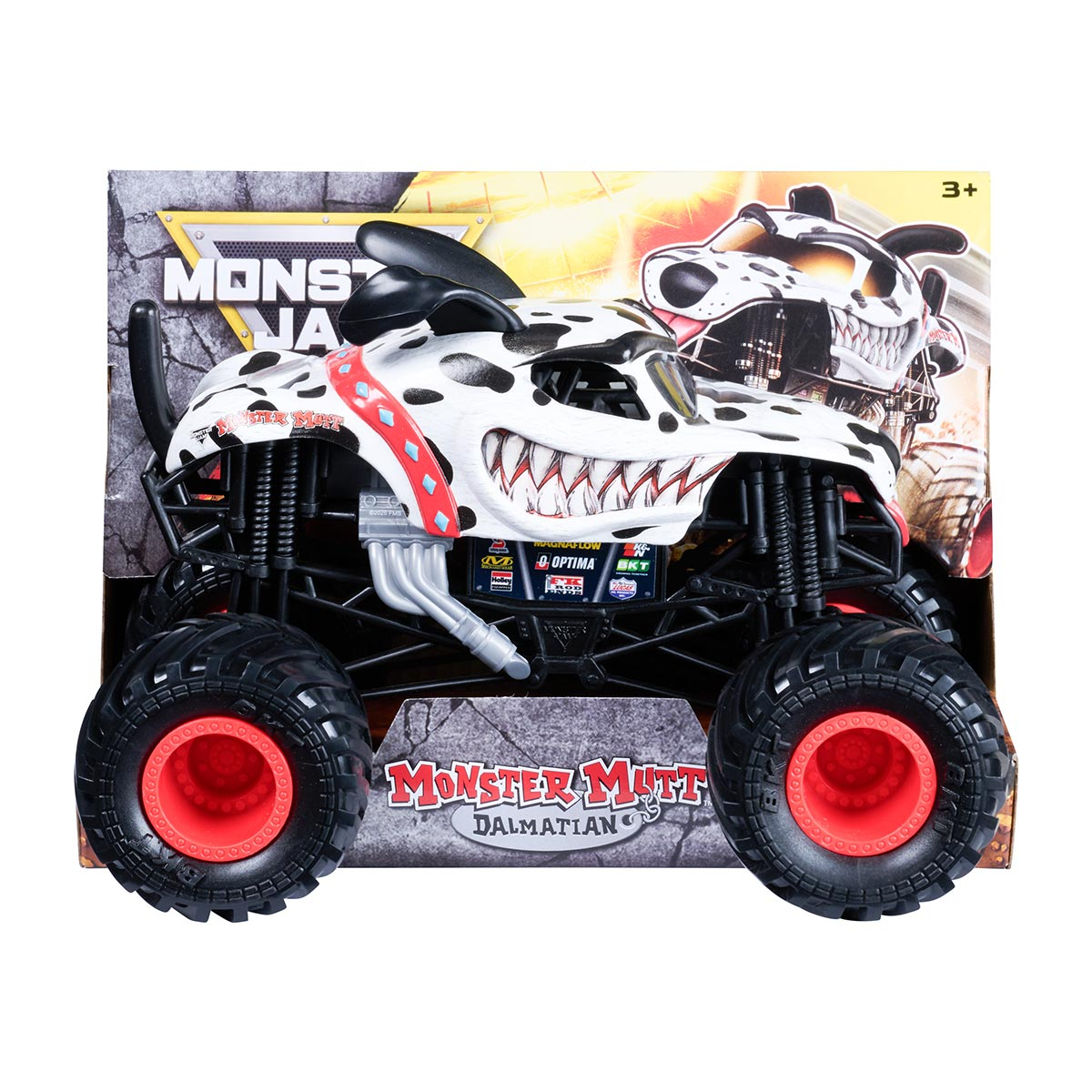 Carrinho Dalmatian (2026) Escala 1:24 - Monster Jam Carrinho Dalmatian (2026) Escala 1:24 - Monster Jam