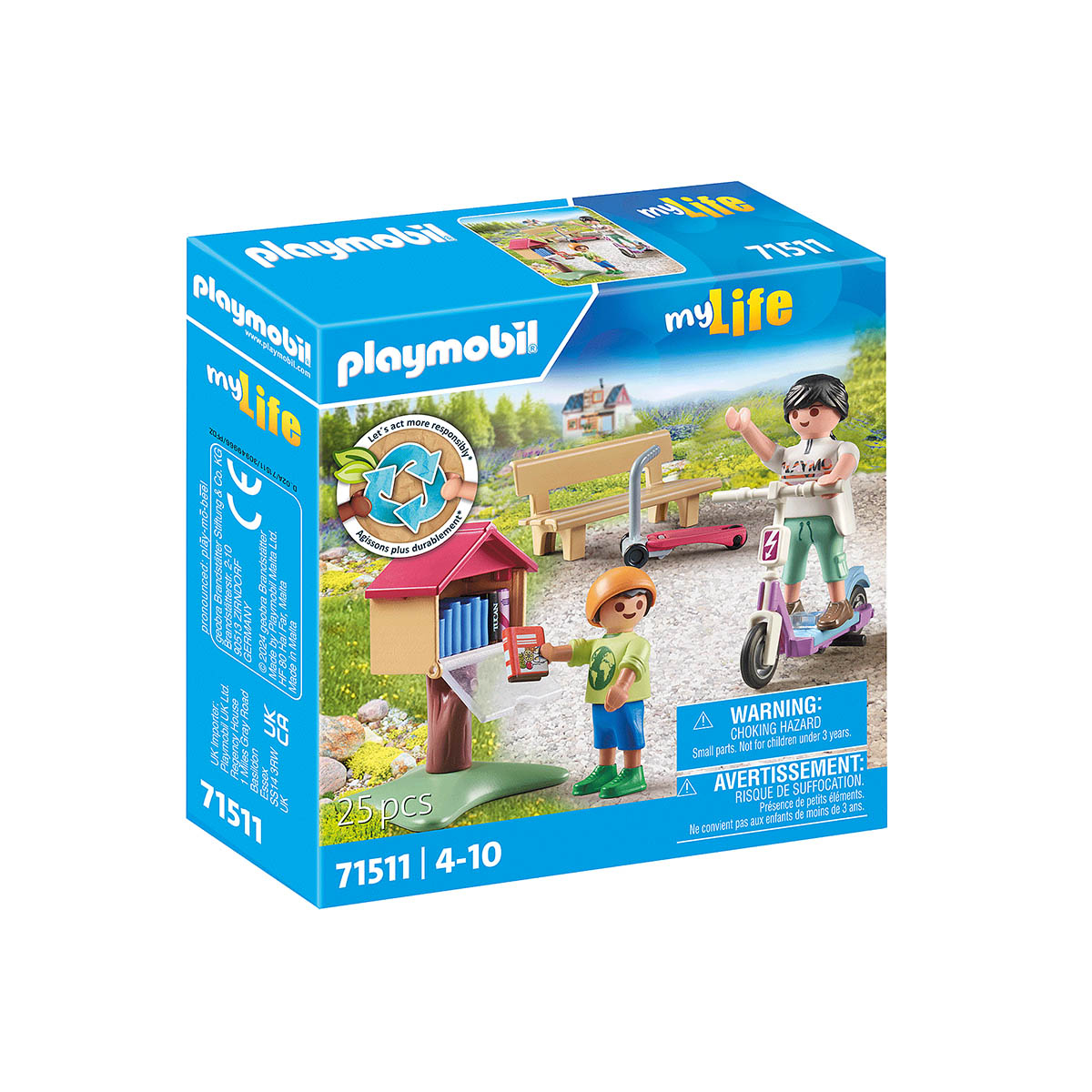 Troca de Livros - Playmobil My Life 71511 Troca de Livros - Playmobil My Life 71511