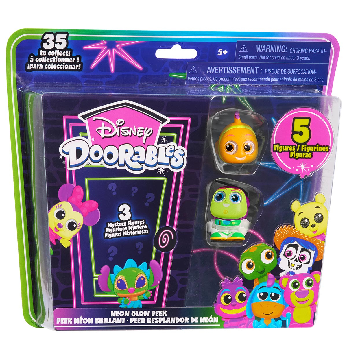 Doorables, Bonecos Nemo, Buzz Lightyear + 3 Supresa
