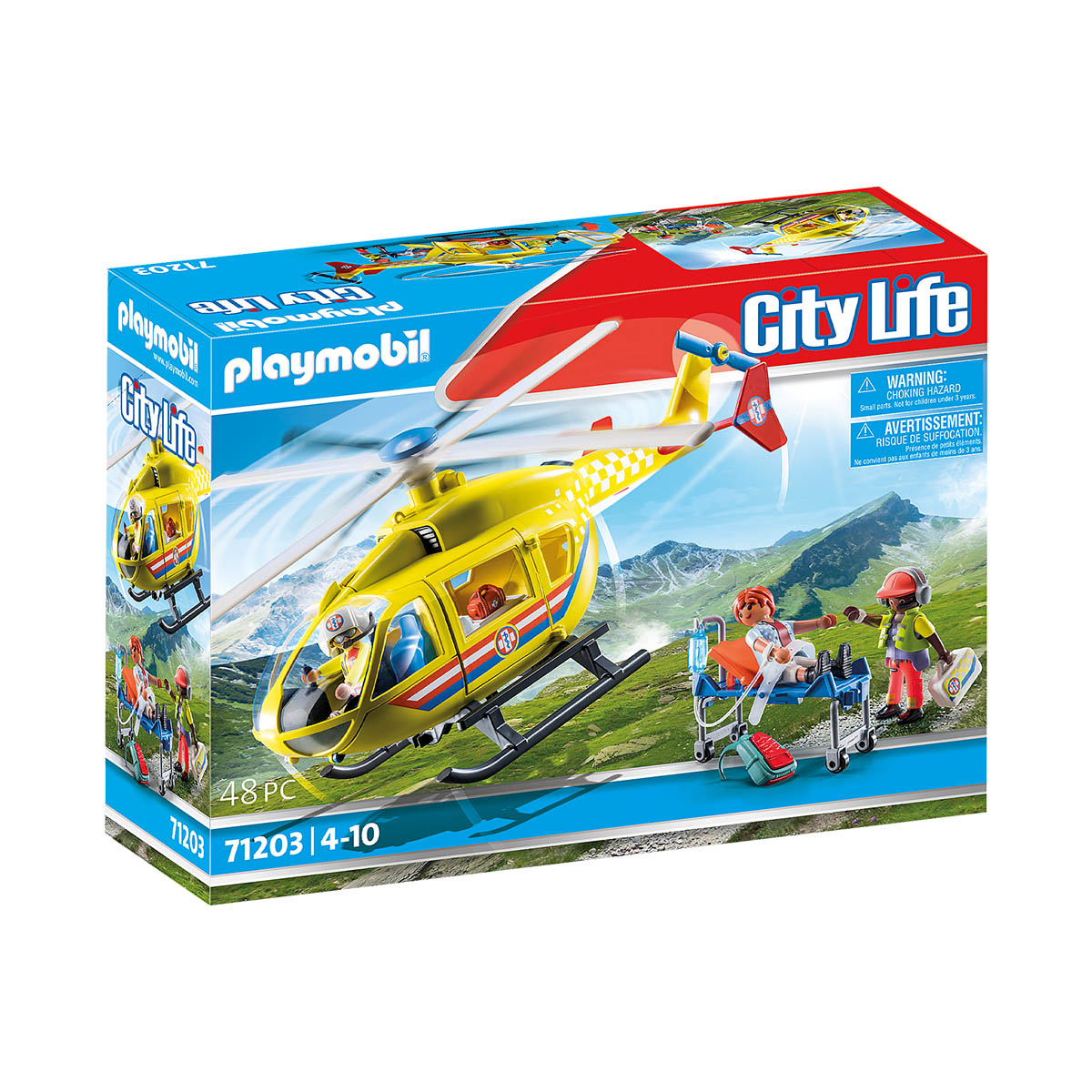 Helicóptero Médico - Playmobil City Life 71203