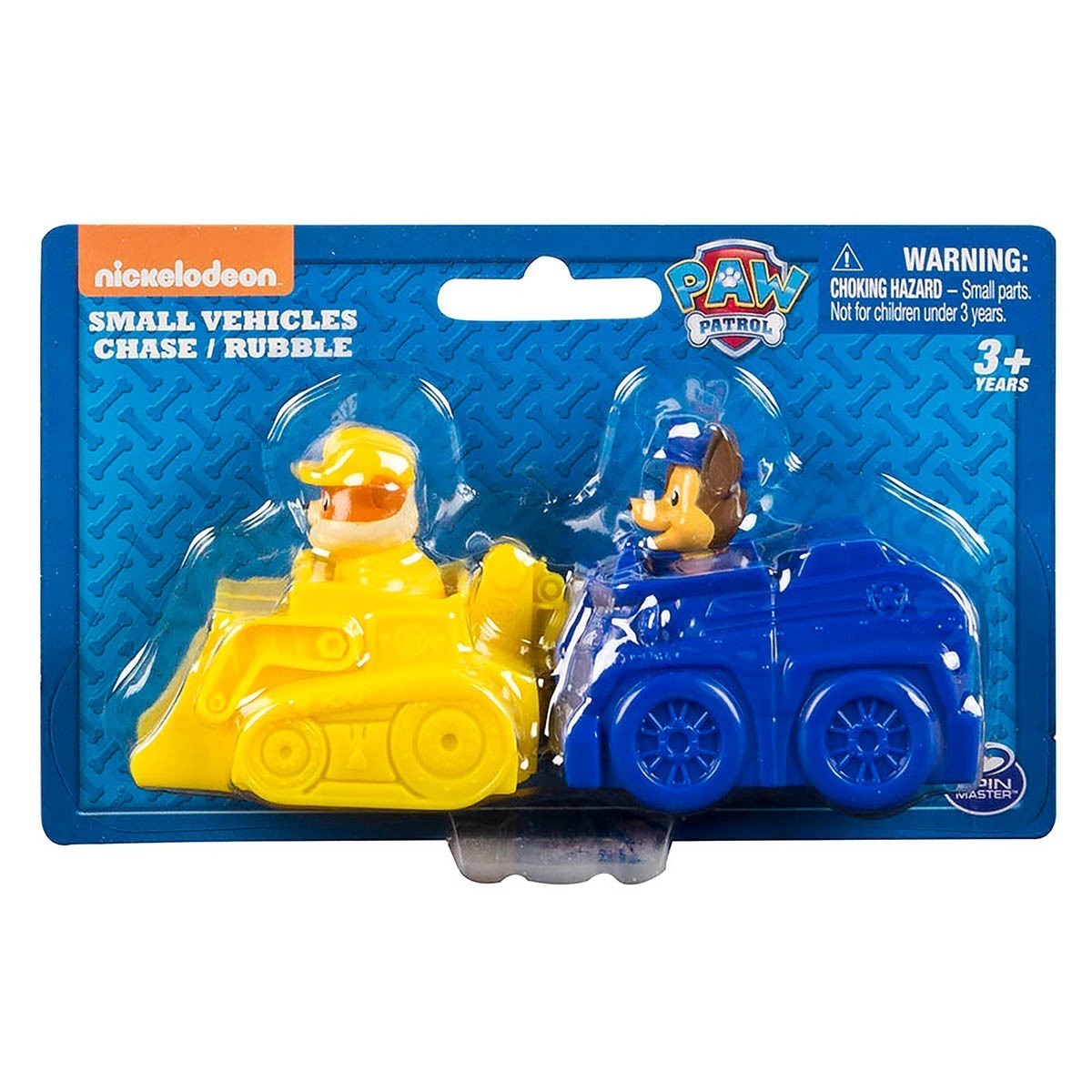 Patrulha Canina - Miniveículos Pack Com 2 Veículos - Rubble E Chase