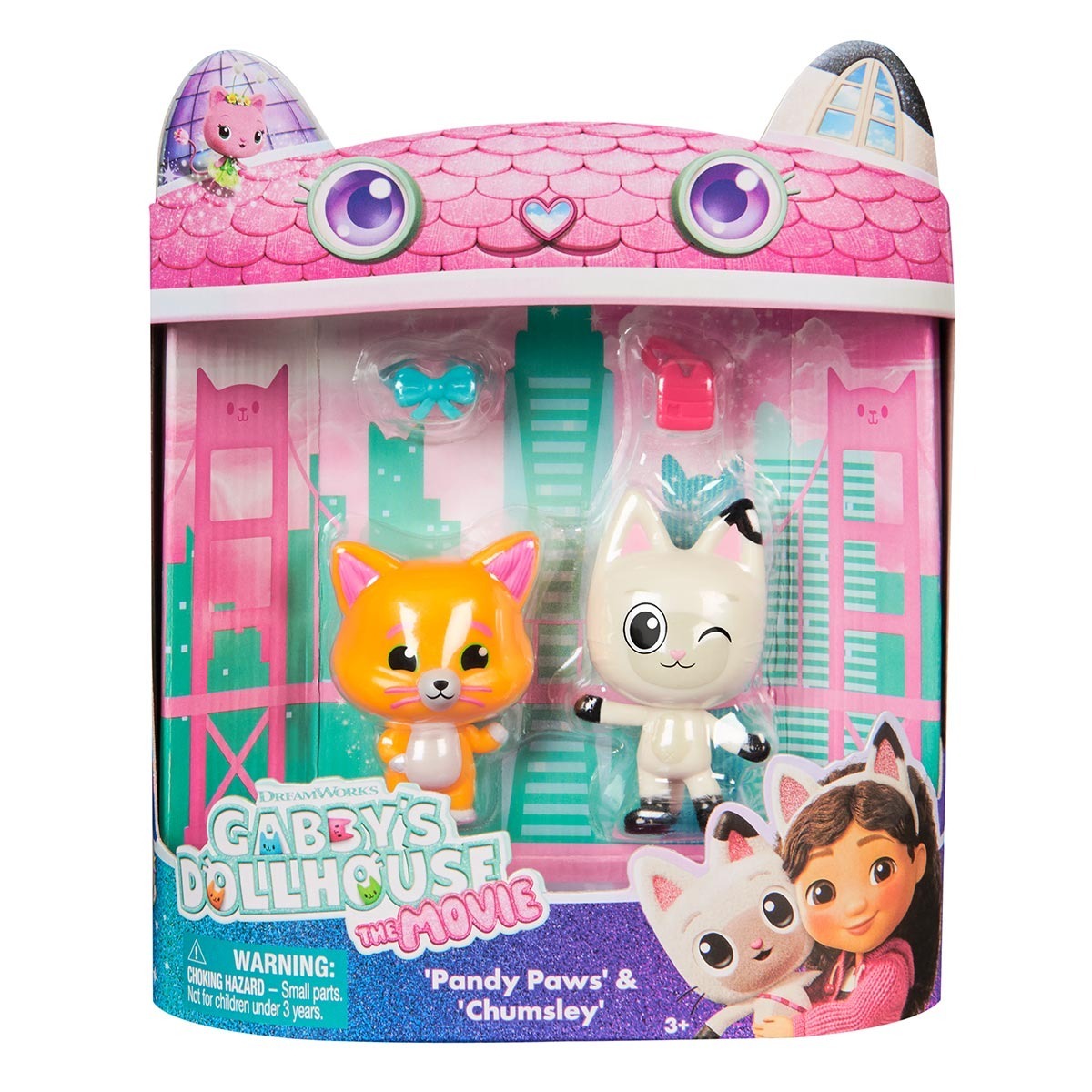 2 Bonecos Pandy e Chumsley - Gabbys Dollhouse