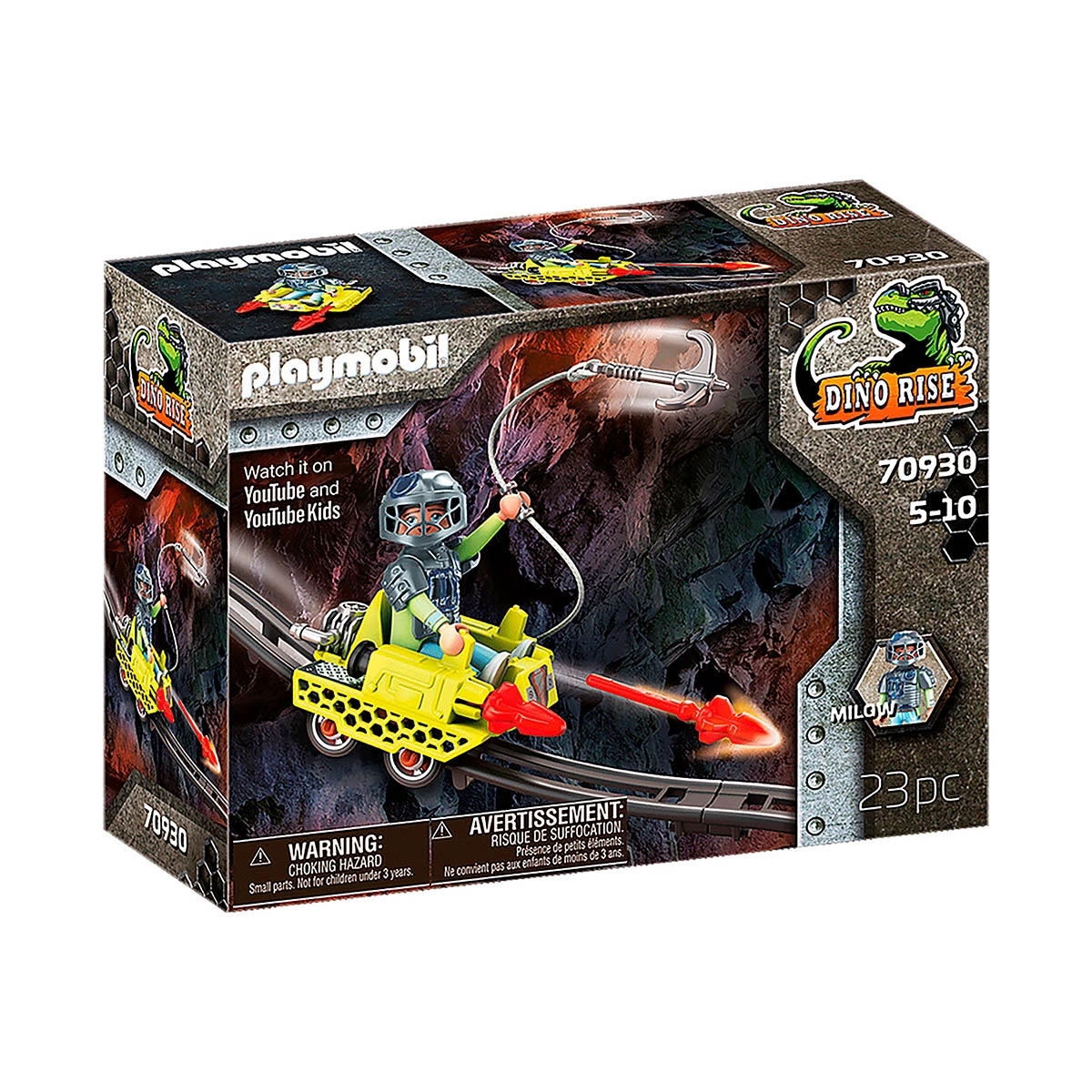 Playmobil - Cruzador De Mina - Dino Rise - 70930
