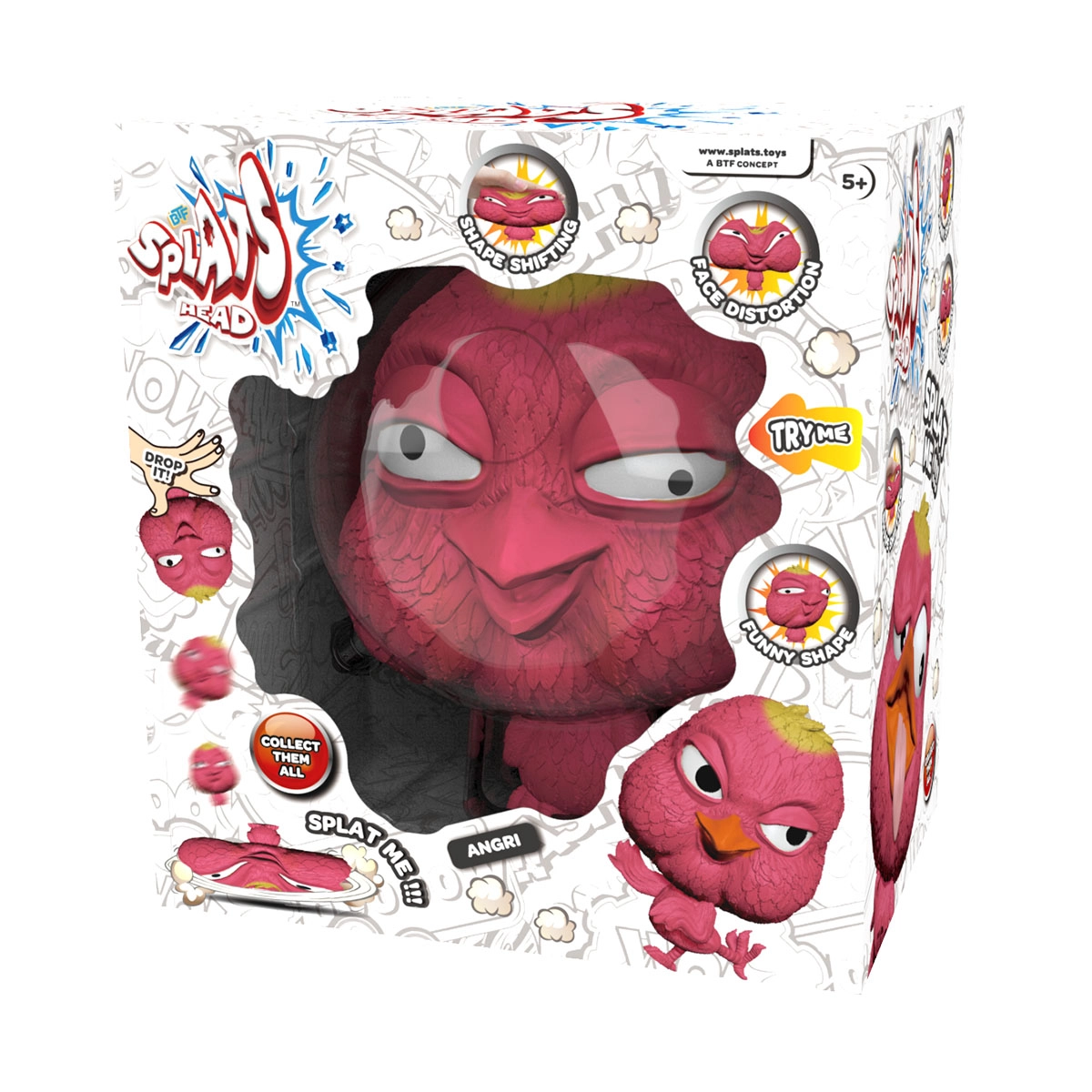 Splats Head - Boneco De 11Cm - Angri
