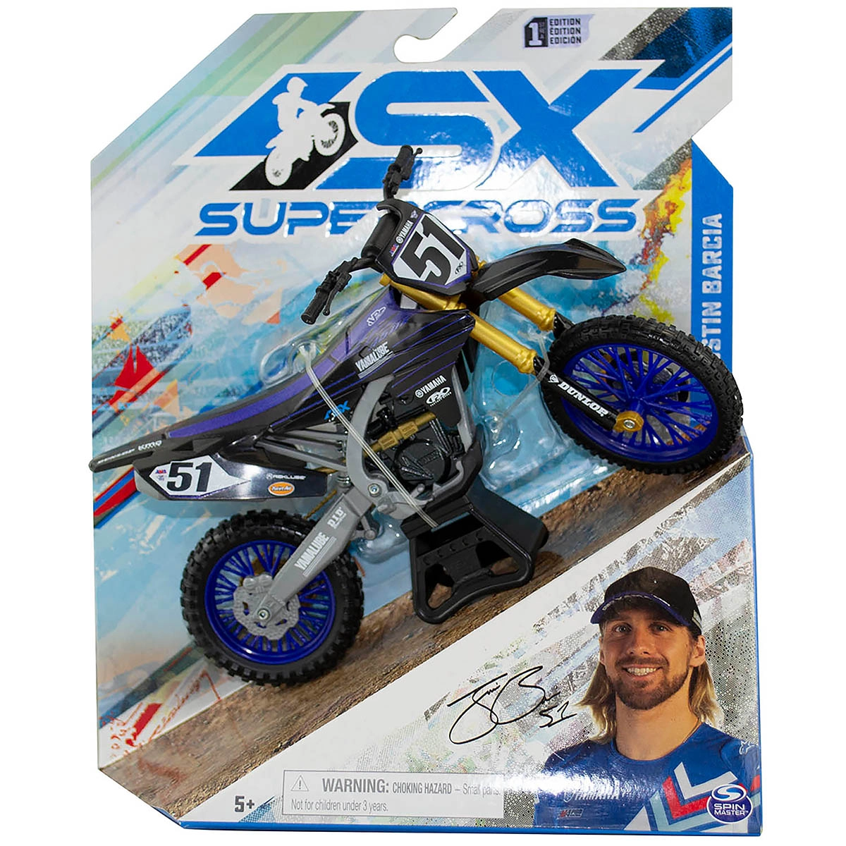 Super Cross - Moto 1:10 Justin Barcia