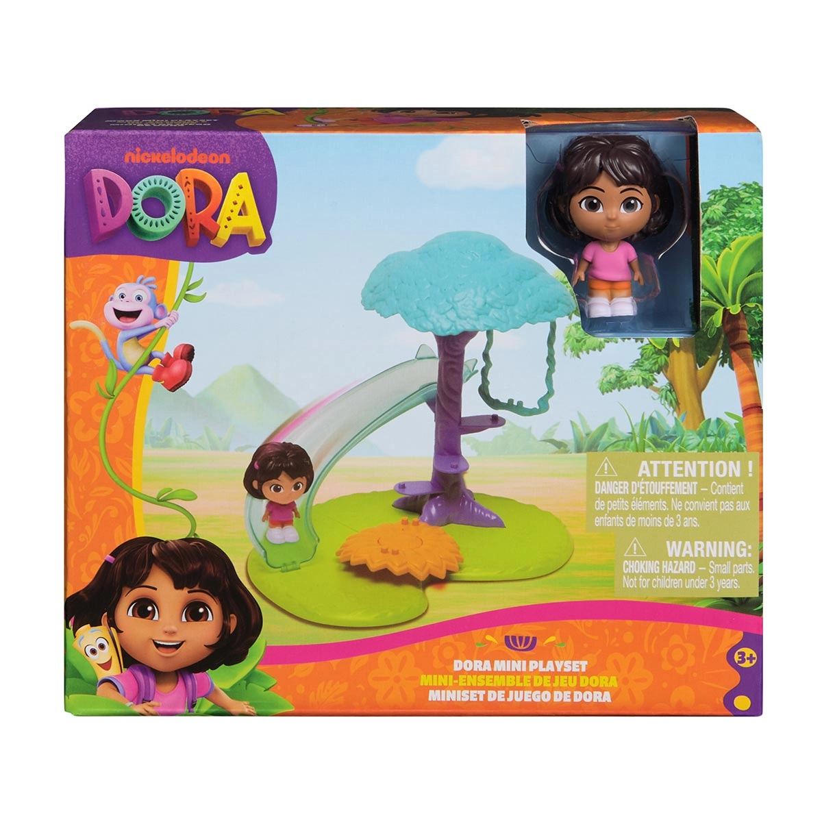 Mini Playset Ar Livre com Boneca Dora - Dora Aventureira Mini Playset Ar Livre com Boneca Dora - Dora Aventureira