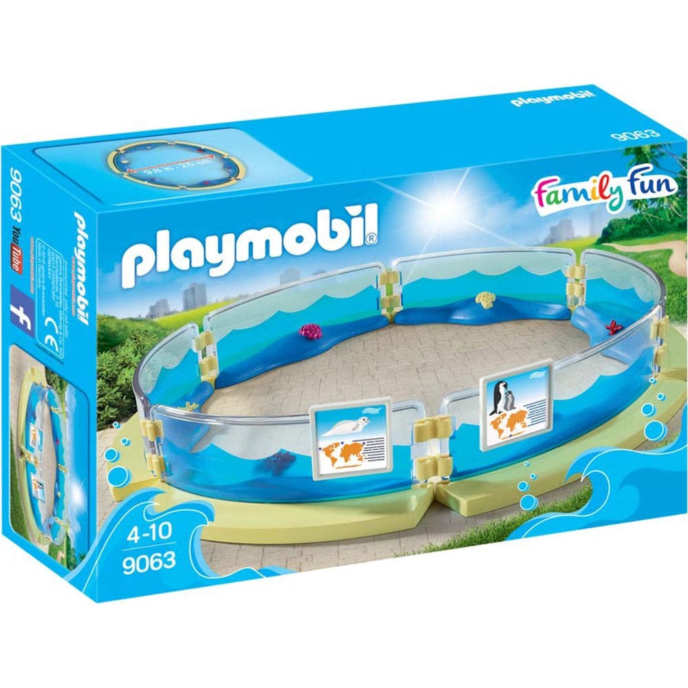 Playmobil - Cercado Para Aquário - Family Fun - 9063