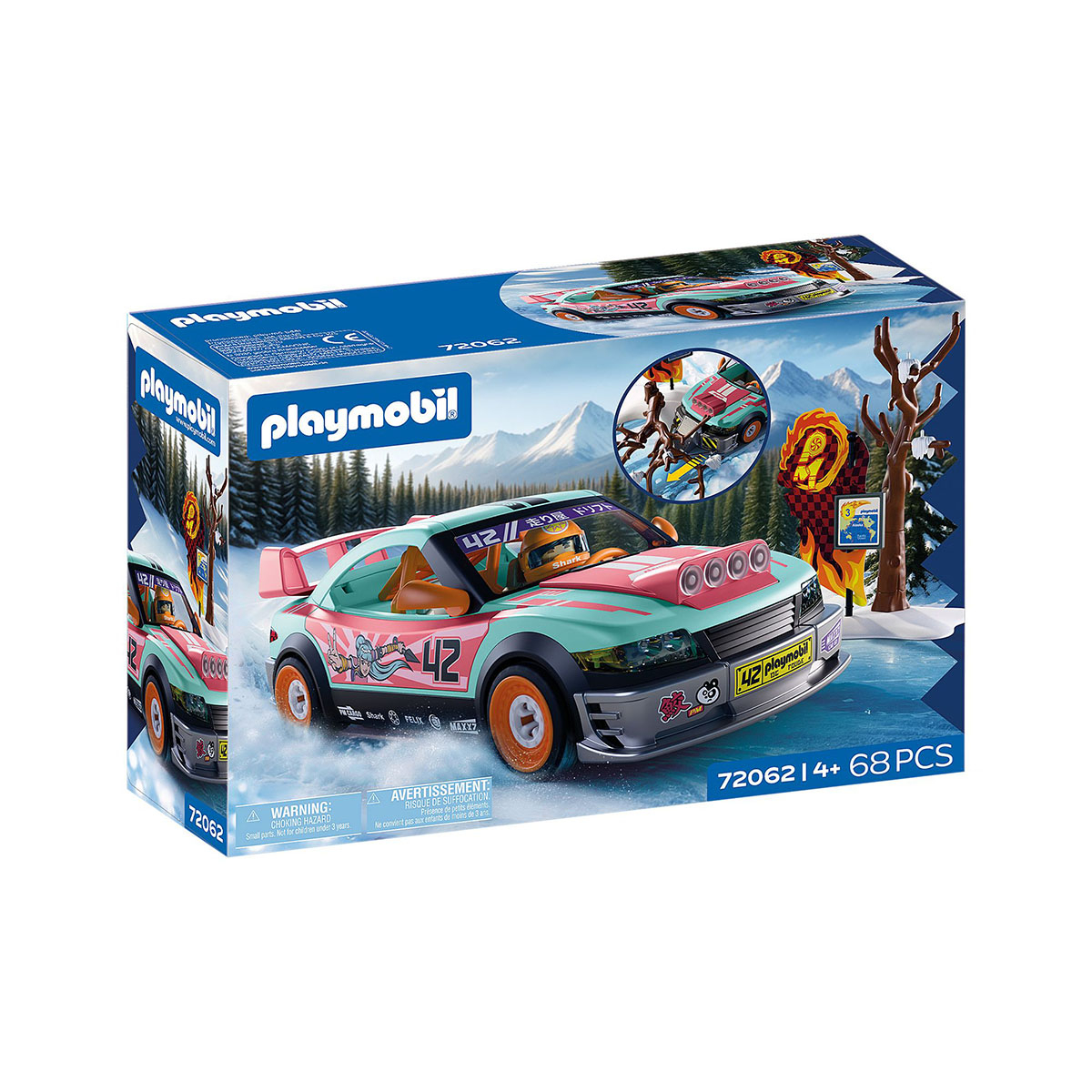 Carro Tunado - Playmobil Cars 72062